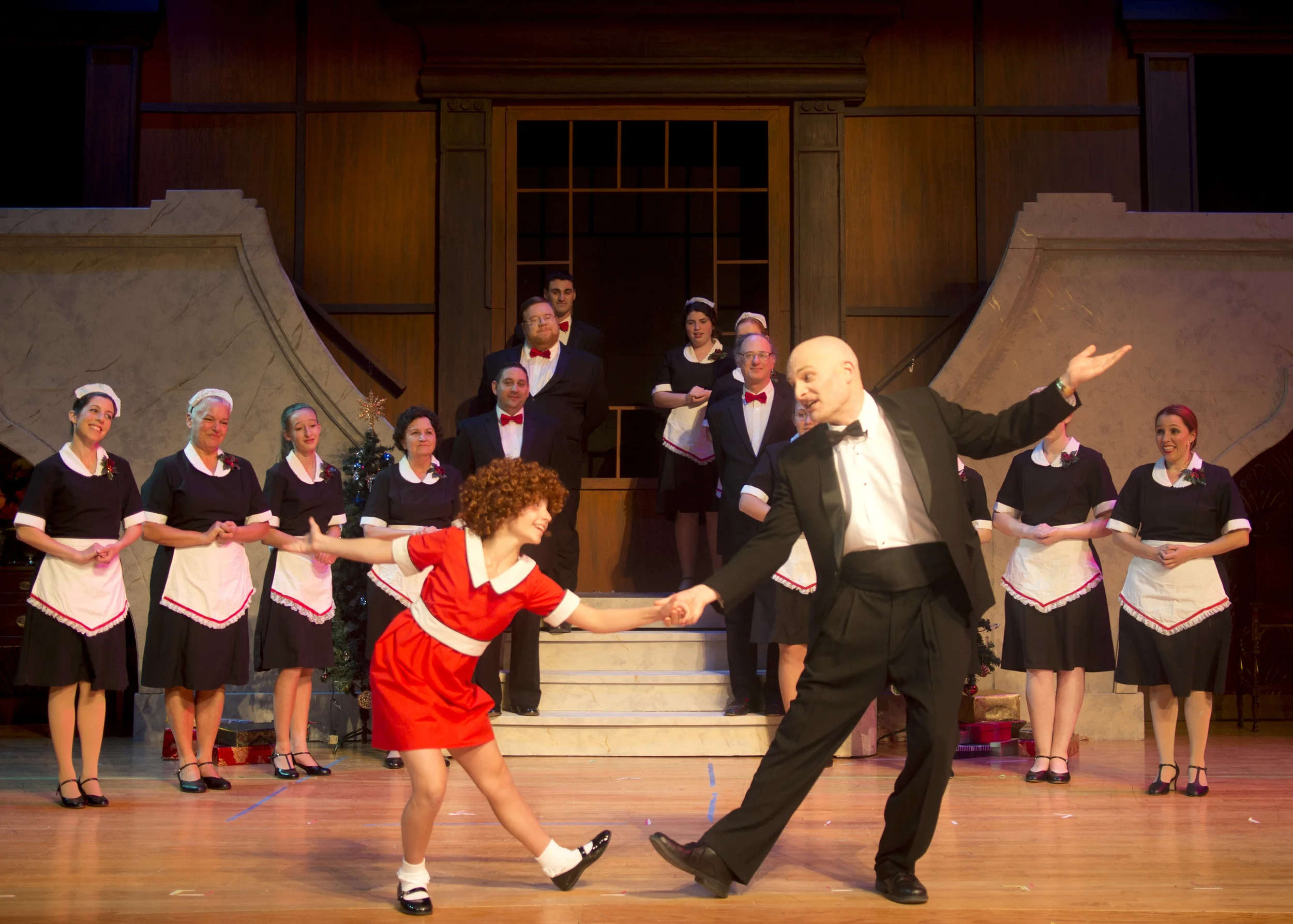 ANNIE AND DADDY WARBUCKS 2013
