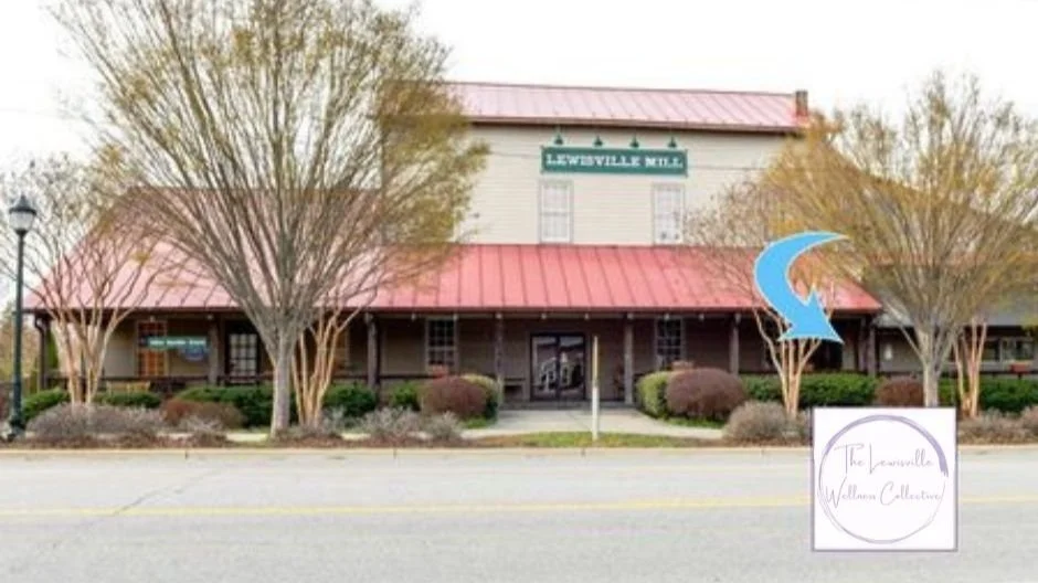 Lewisville Wellness Collective storefront located in the Lewisville Roller Mill