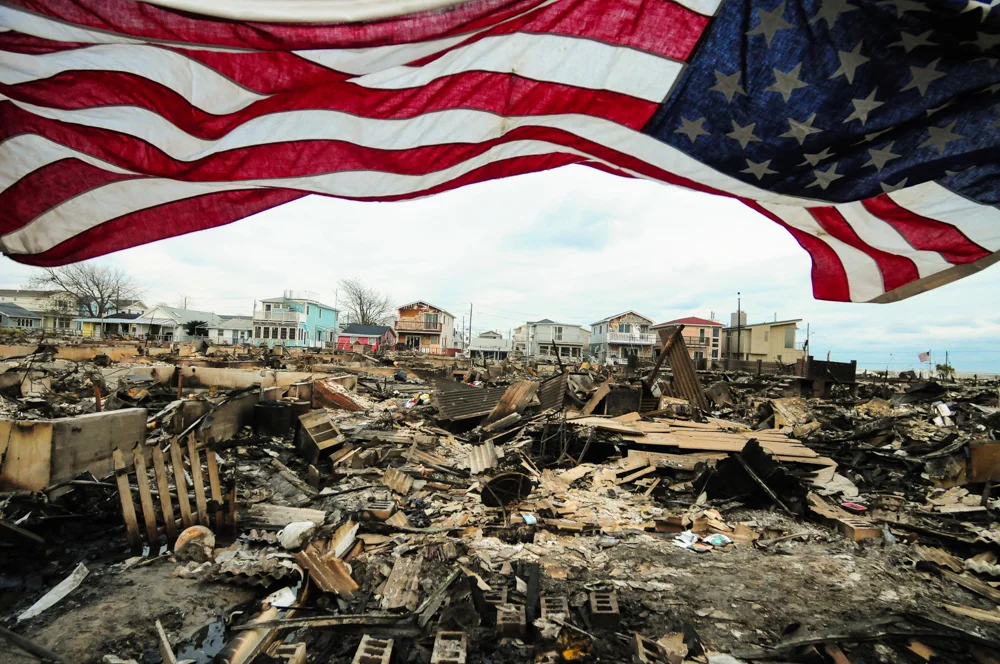 Hurricane Sandy, Breezy Point, 2012