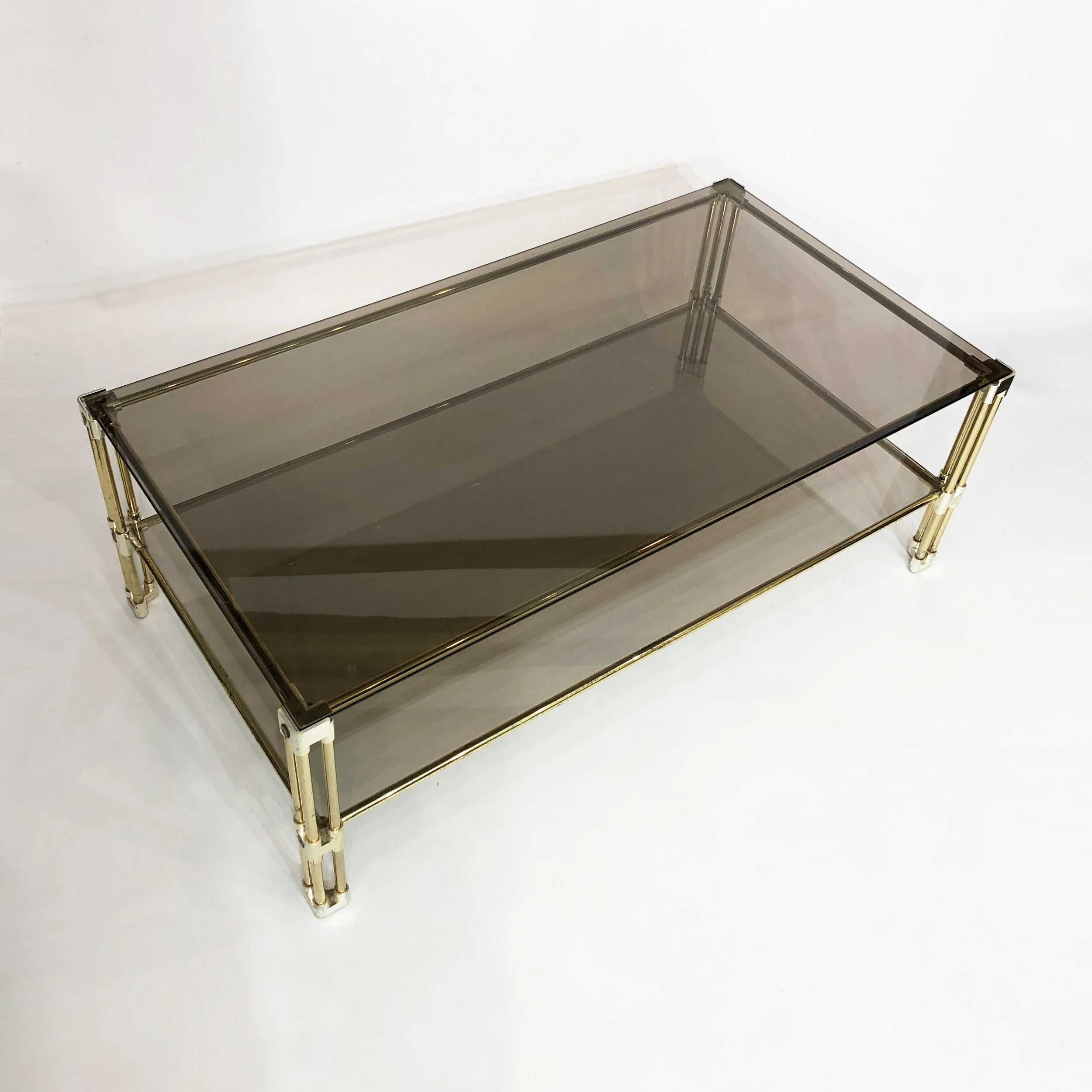 Brass Two Tierred Coffee Table 3.jpg