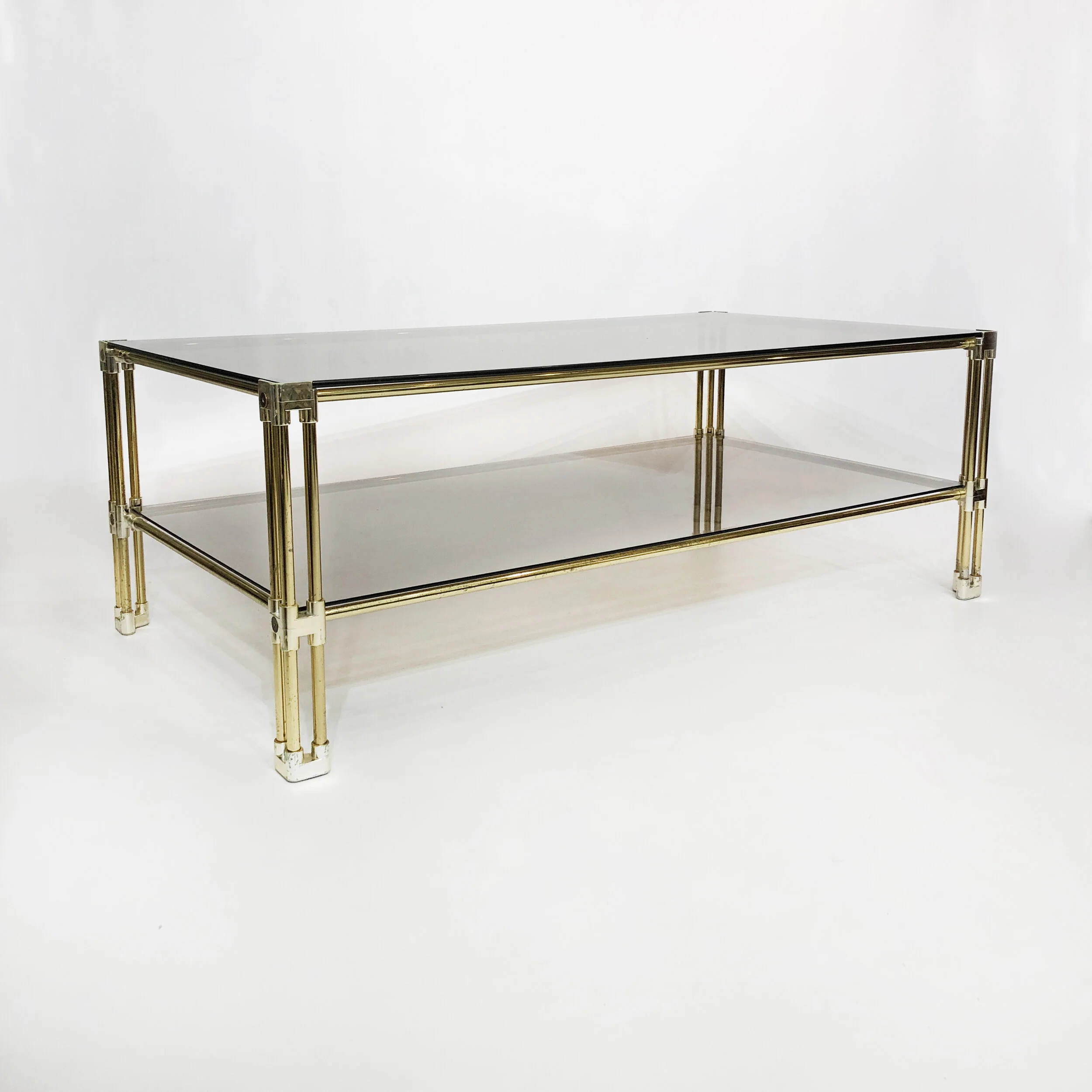 Brass Two Tierred Coffee Table 4.jpg
