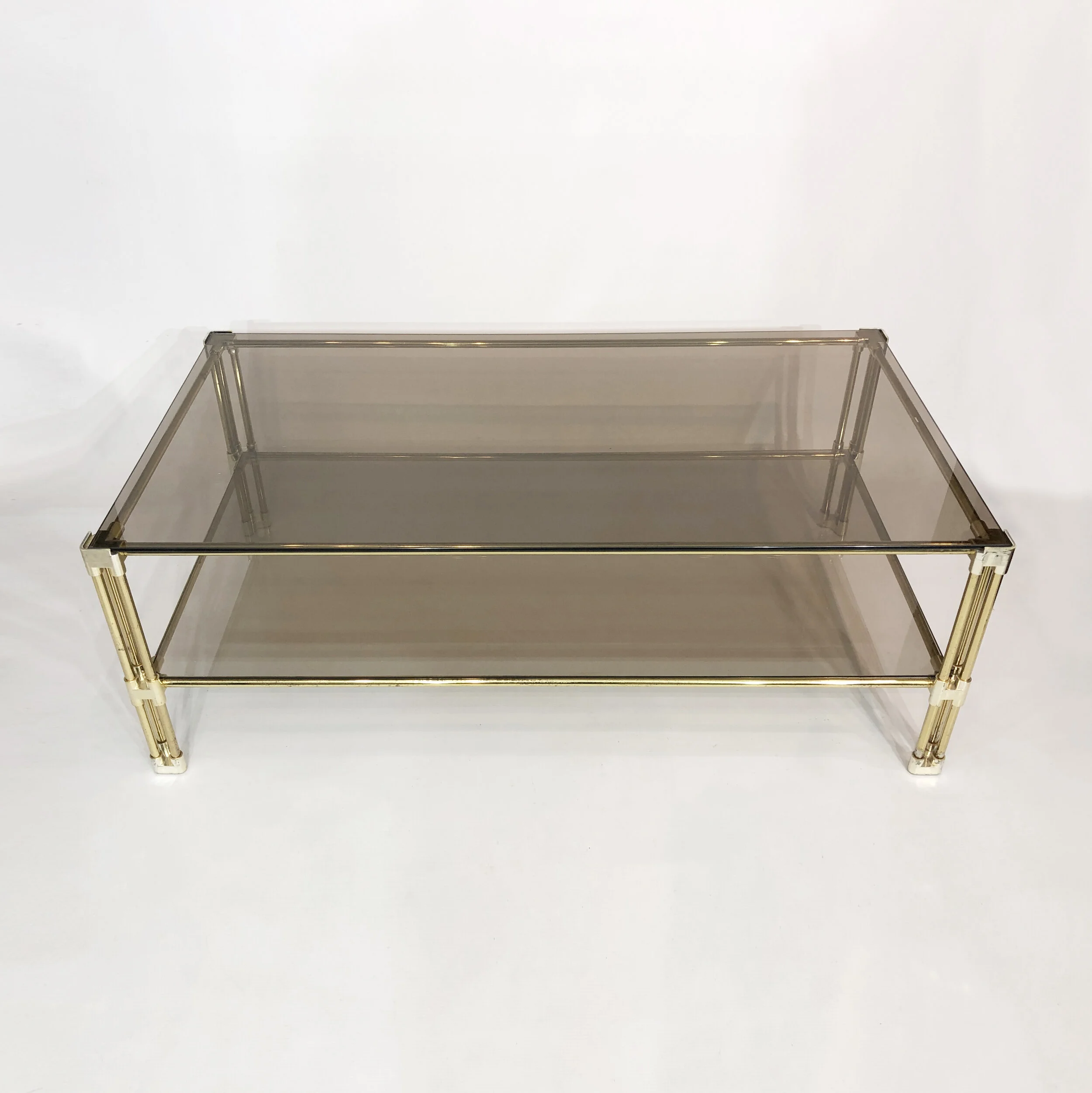 Brass Two Tierred Coffee Table 7.jpg