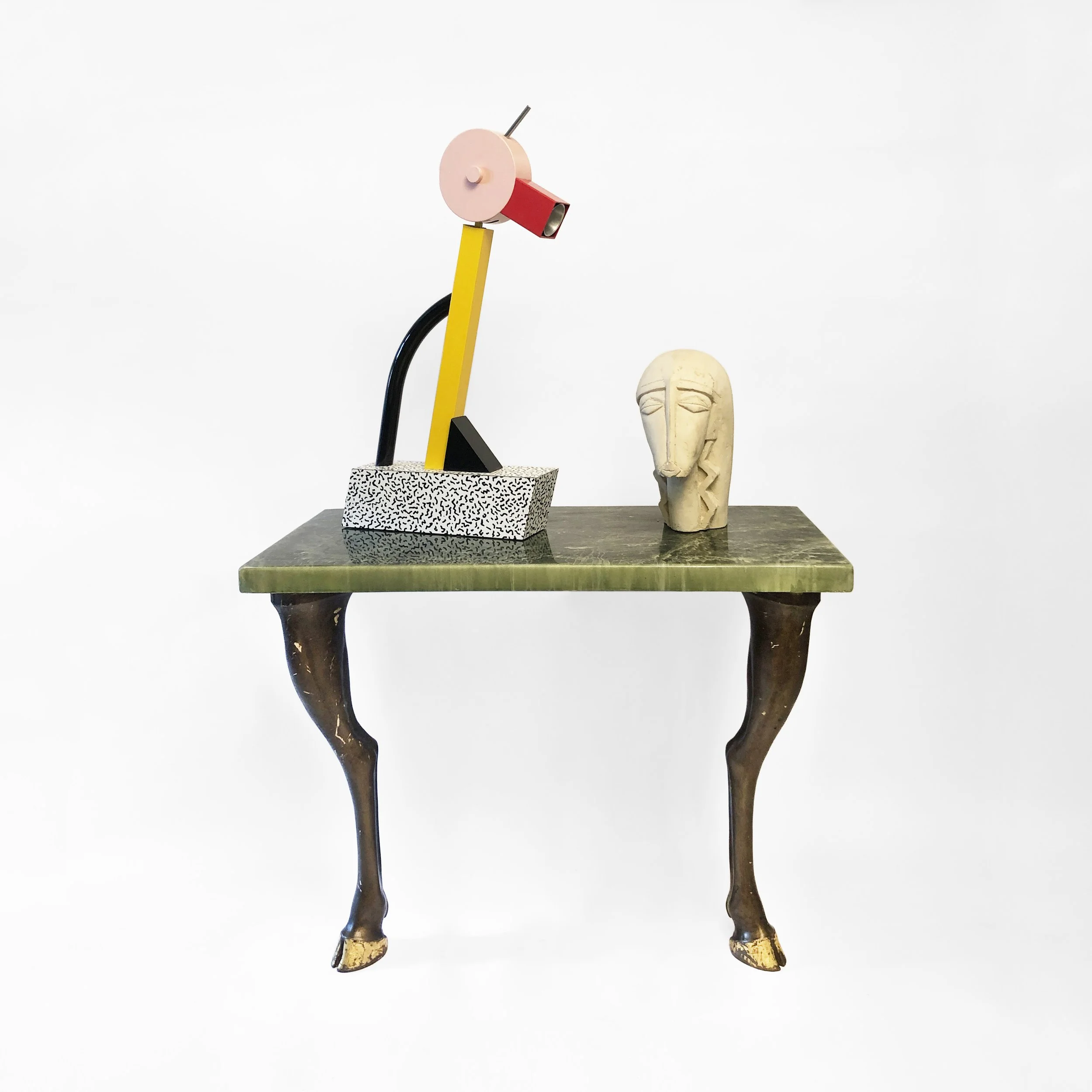 Horse Table Plaster Legs Console 6.jpg