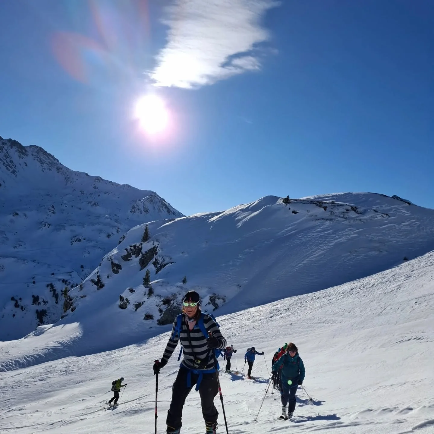 Skitouren rund um die Bamberger H&uuml;tte im Herzen der Kitzb&uuml;heler Alpen 

Schafsiedel
Kr&ouml;ndelhorn 
Stangelh&ouml;he standen auf unseren Programm, gl&uuml;ckliche Gesichter und fr&uuml;hlingshafte Verh&auml;ltnisse waren an der Tagesordnu