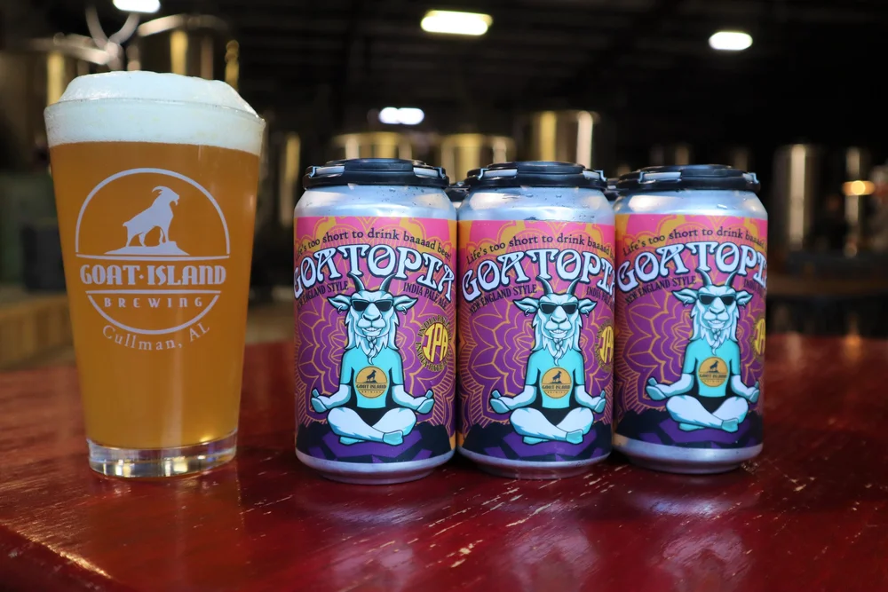Shop Goat Island Beers Cullman, Alabama Goat Island Brewing