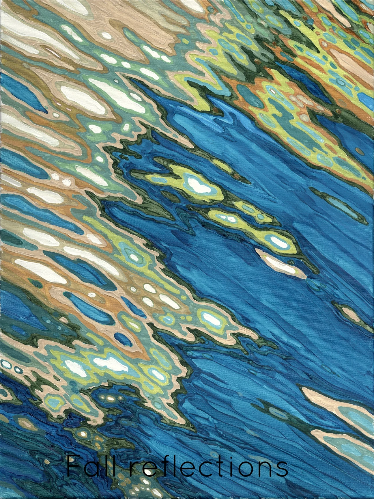 Fall Reflections, 2016. Original available.