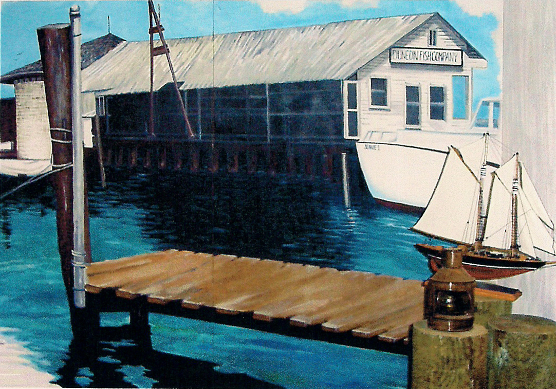 Dock Mural, Dunedin Historical Museum. 2005.