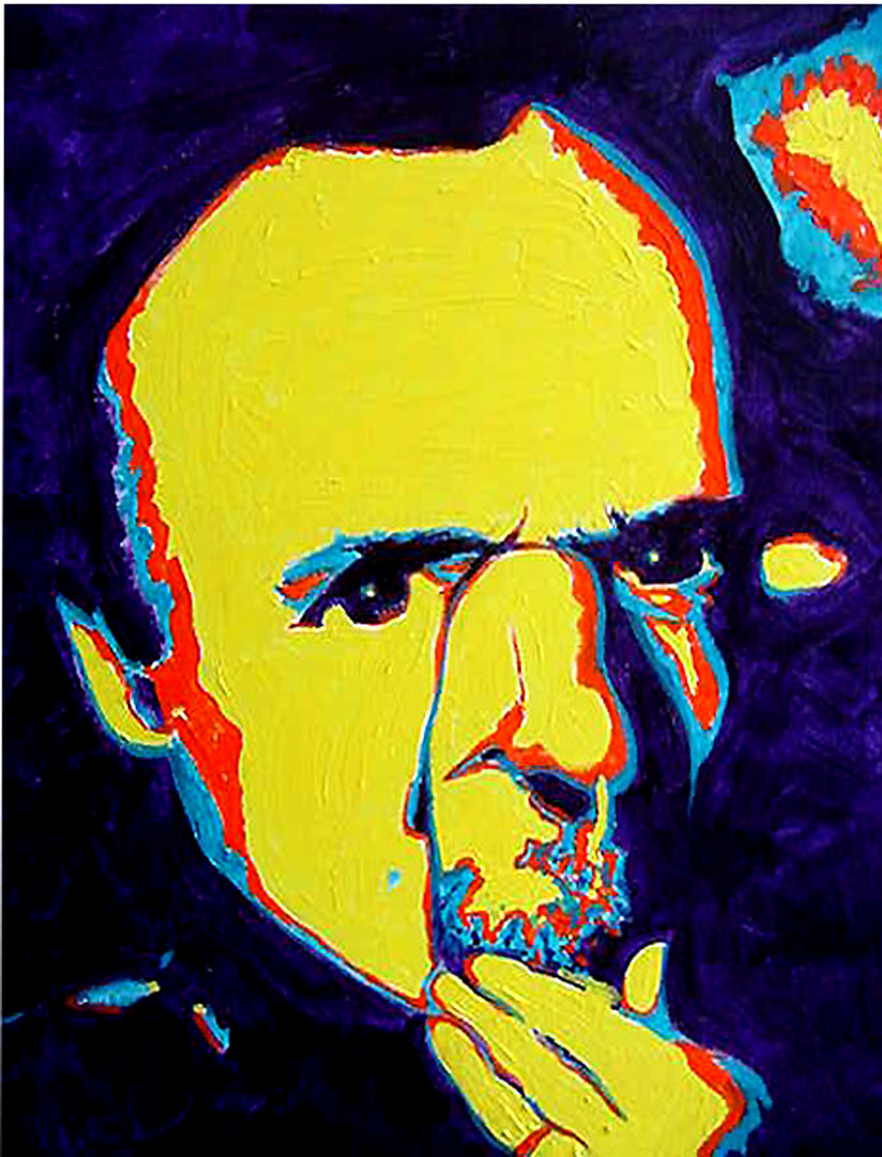 Frank, Blue Velvet. Commission.