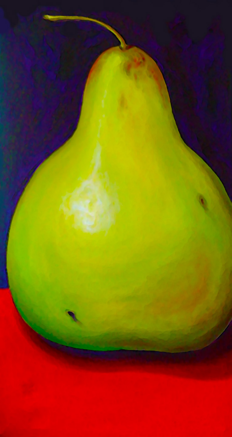 Green Pear, 2000. Sold.