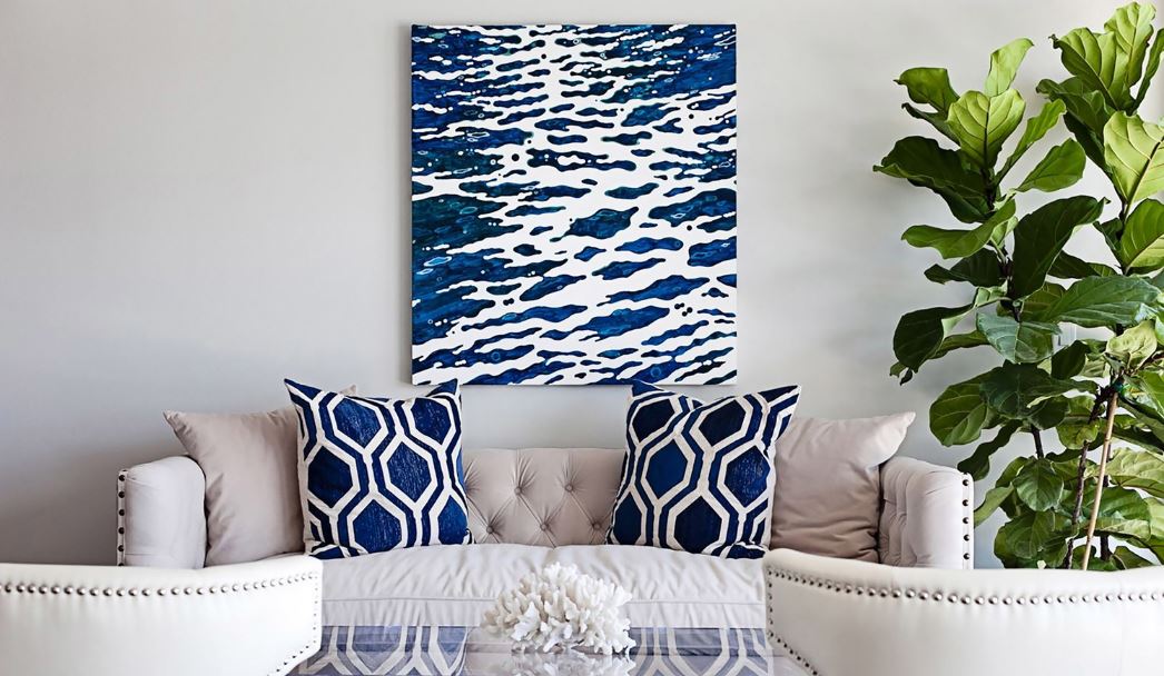 Choppy blue waters lisa gilmore in room.JPG