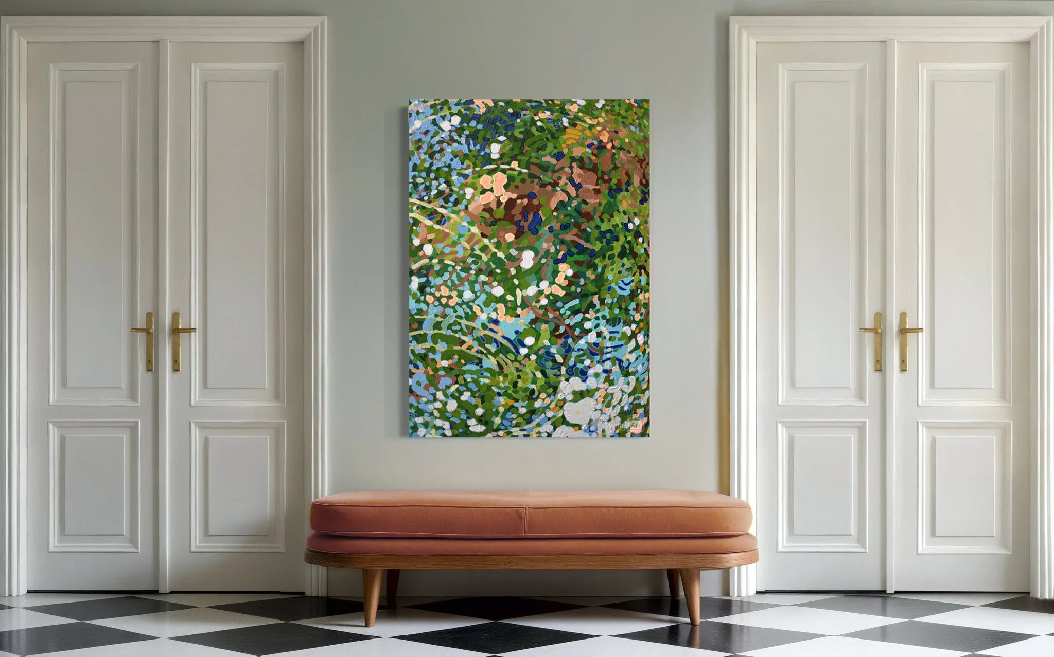  Lapping Pond, Commission, Private, 2025. 