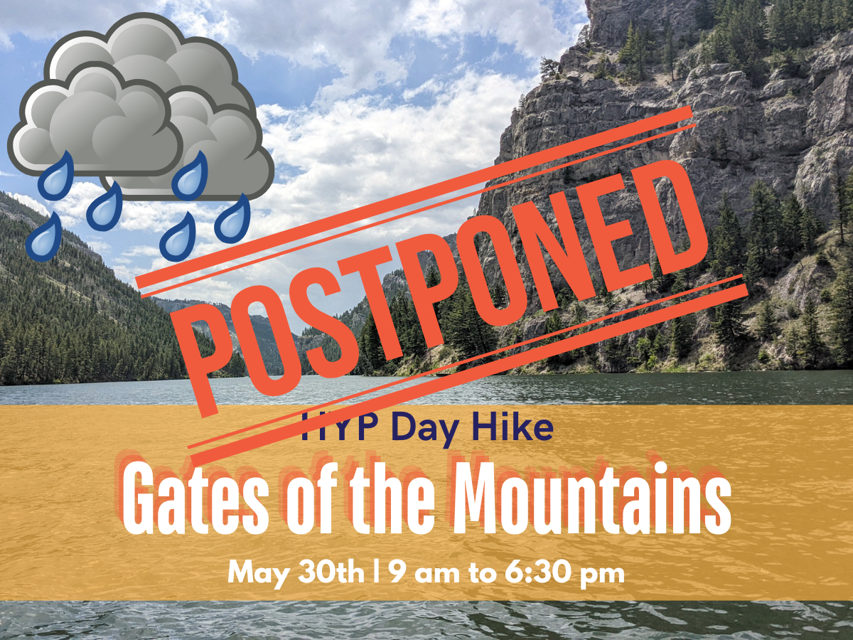 POSTPONED - HYP Day Hike to Gates of the Mountains