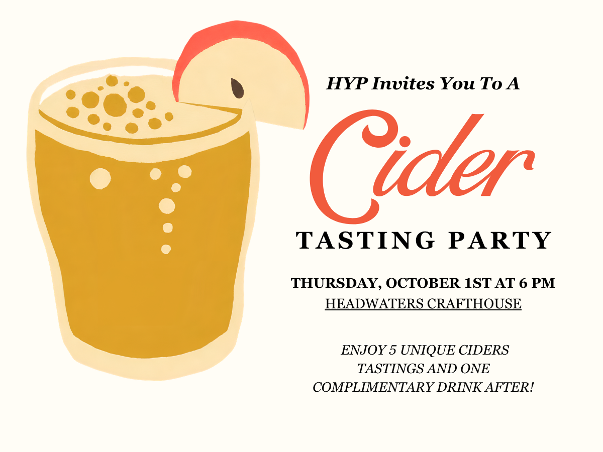 HYP Cider Tasting with Headwaters Crafthouse