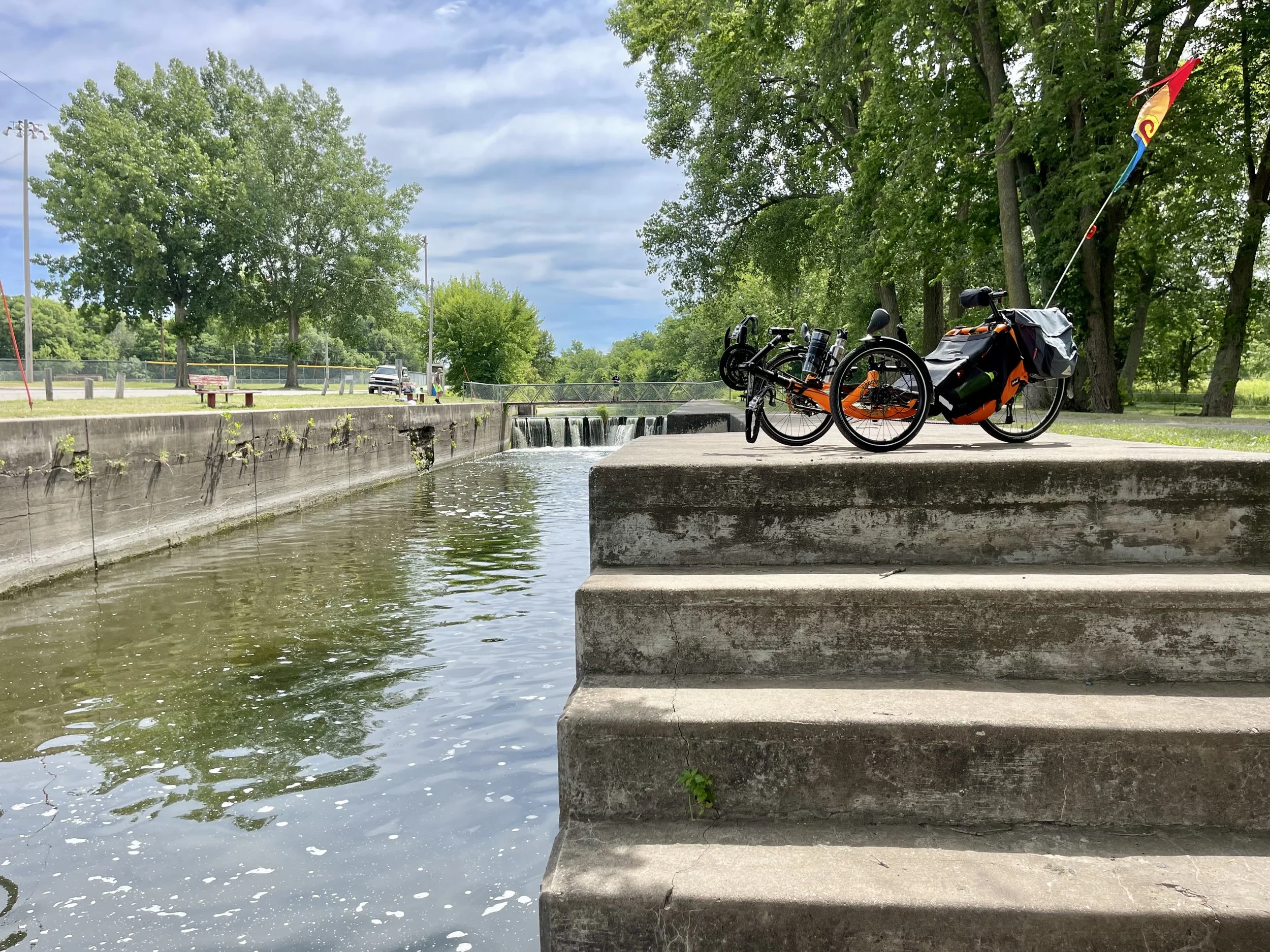Hennepin Canal Trail East to West and Back Again - Day Two, Part One