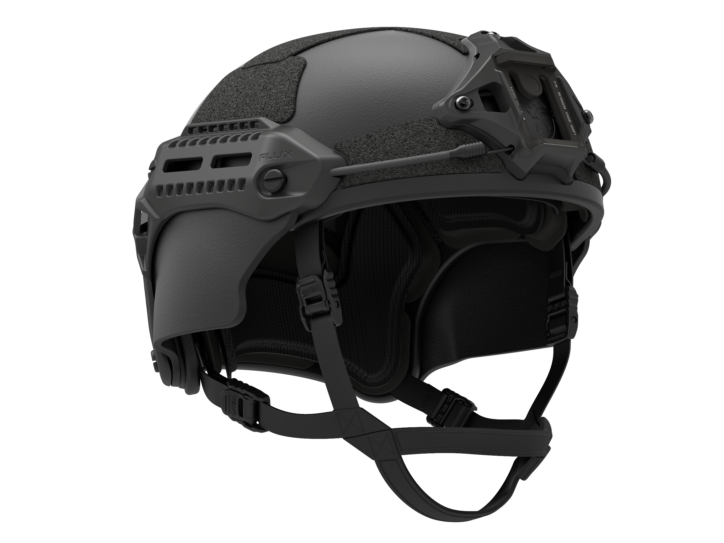 ANSI CE Certified Polymer Tactical Bump Helmet MTEK Flux Training 
