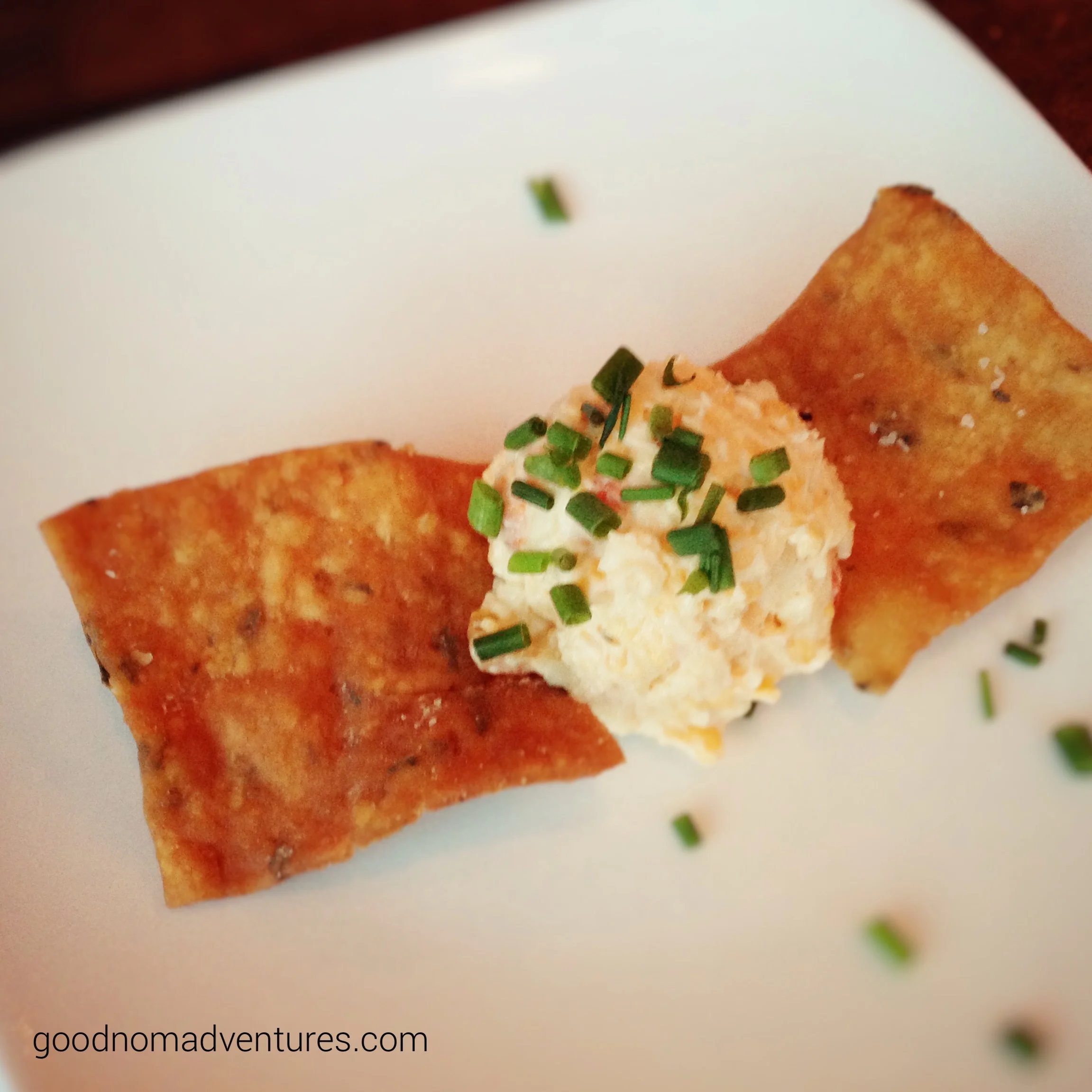 Pimento cheese sample