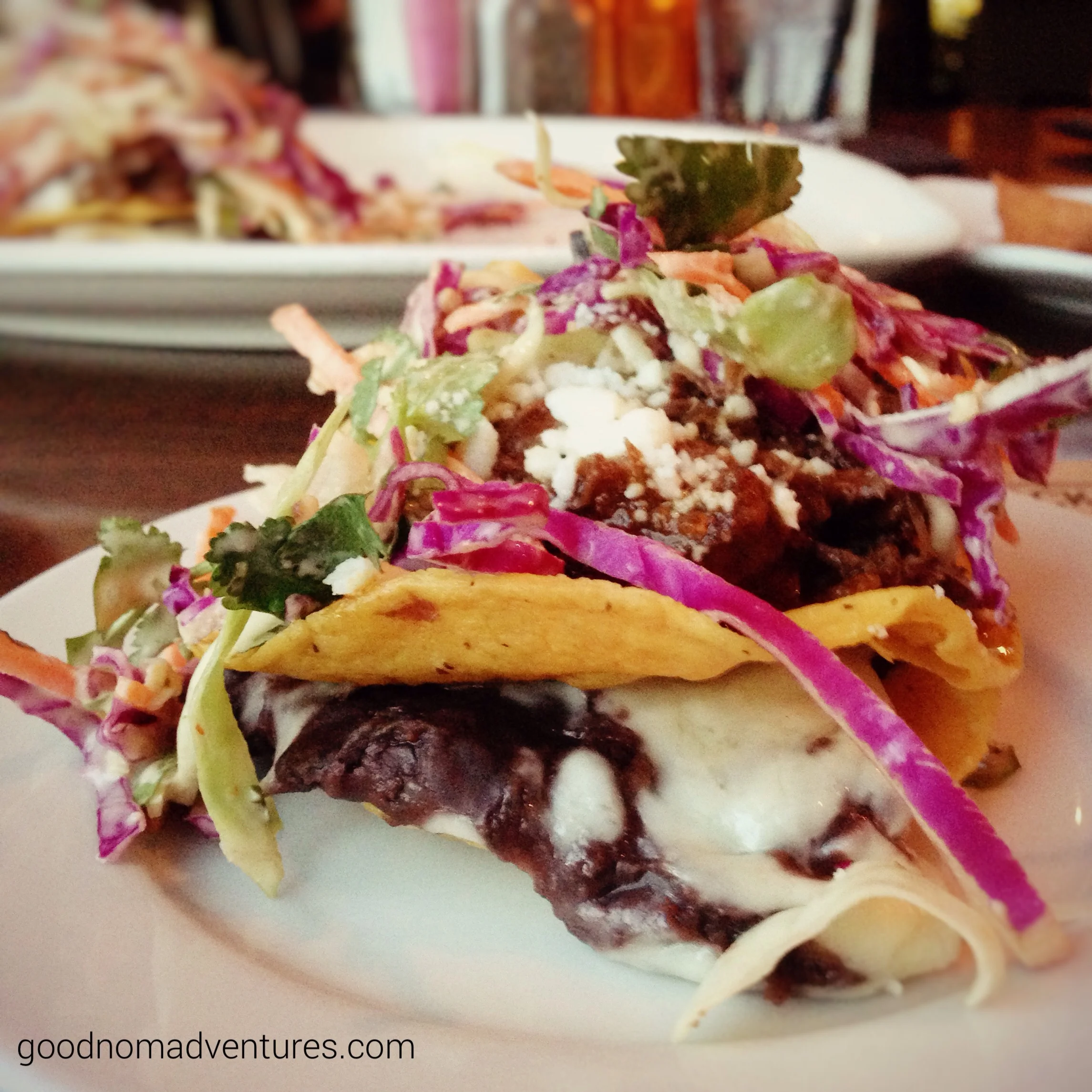 Barbacoa Stackers - side view, because you can't get enough at any angle