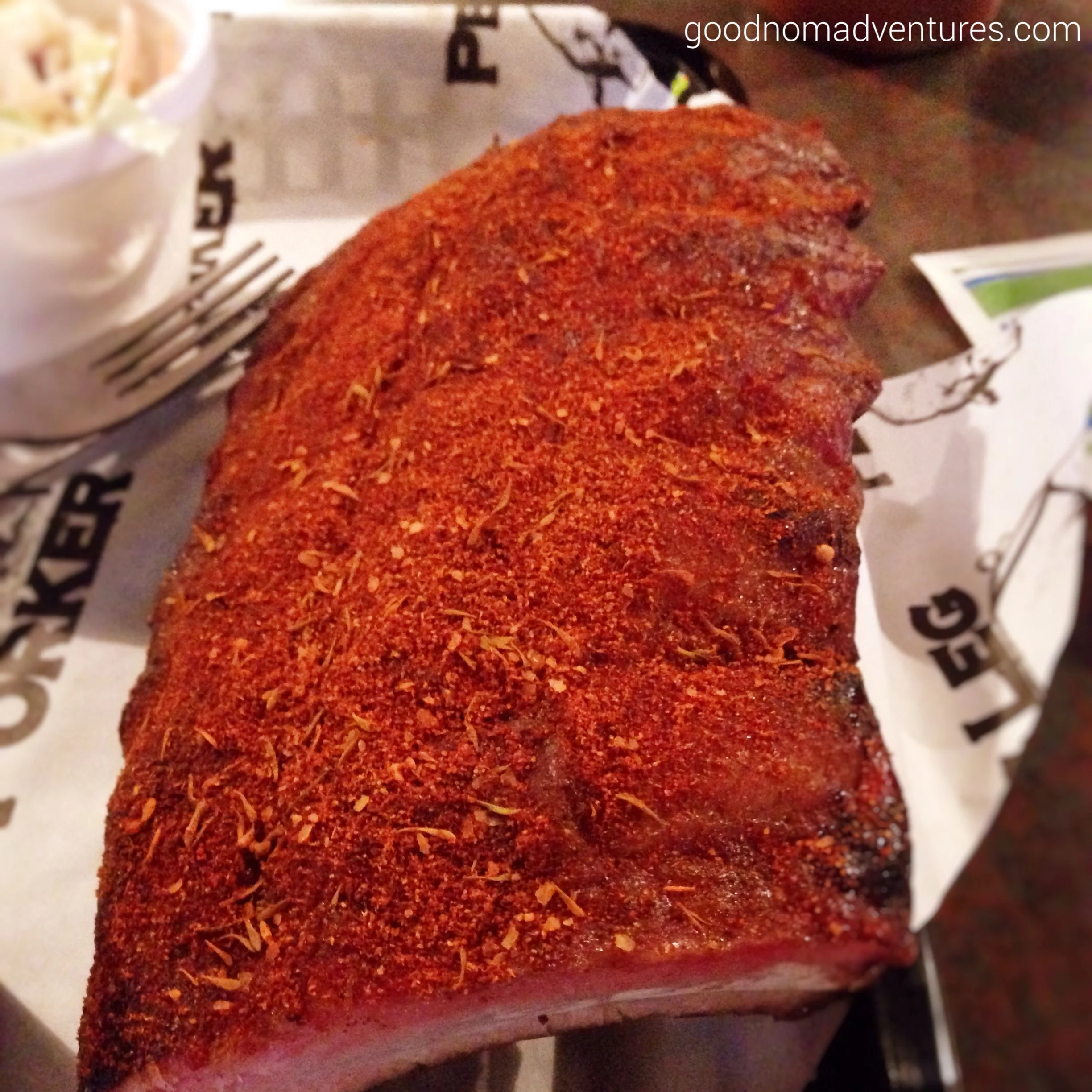 Half rack pork ribs