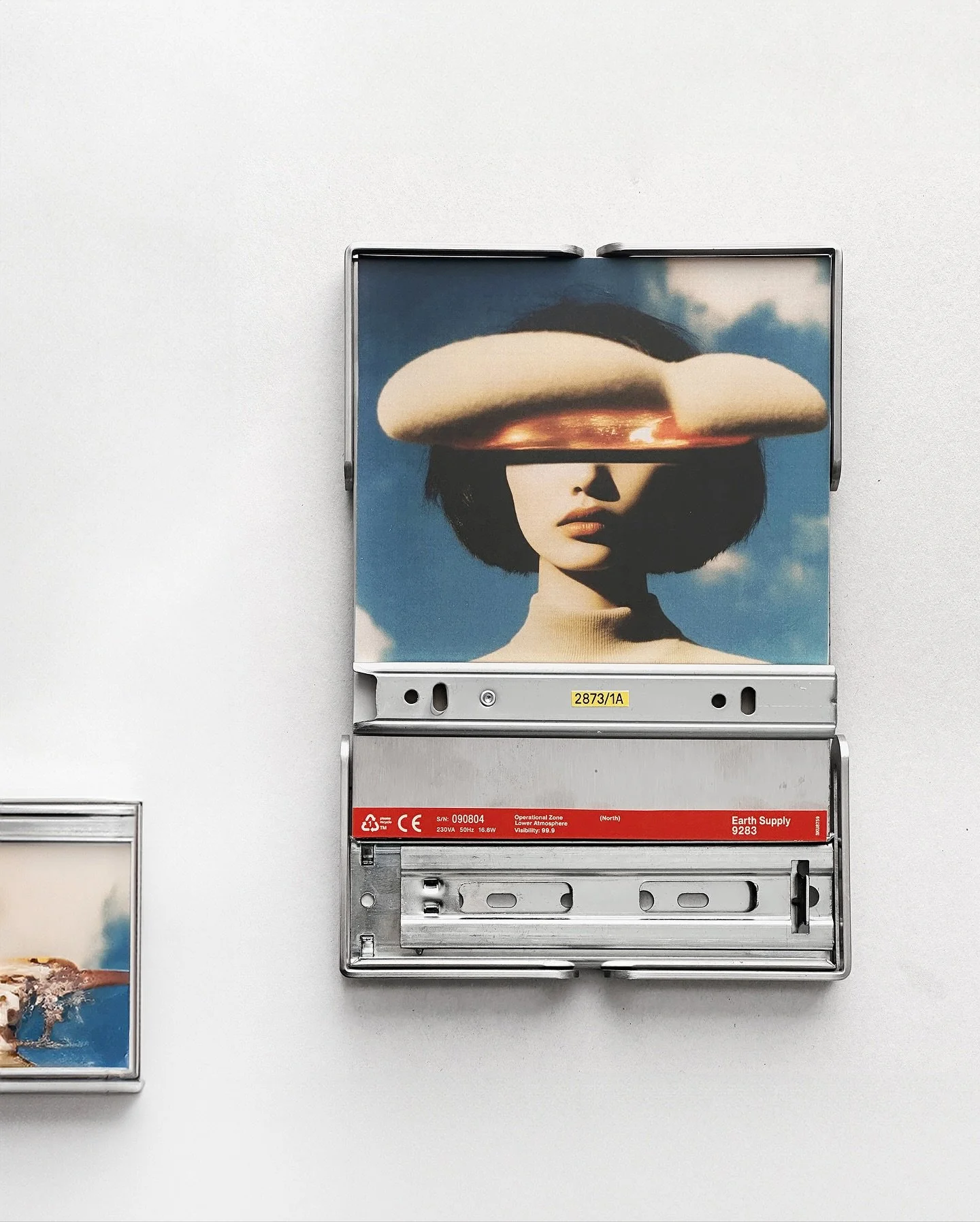 2873/1A (Found print, stainless steel)