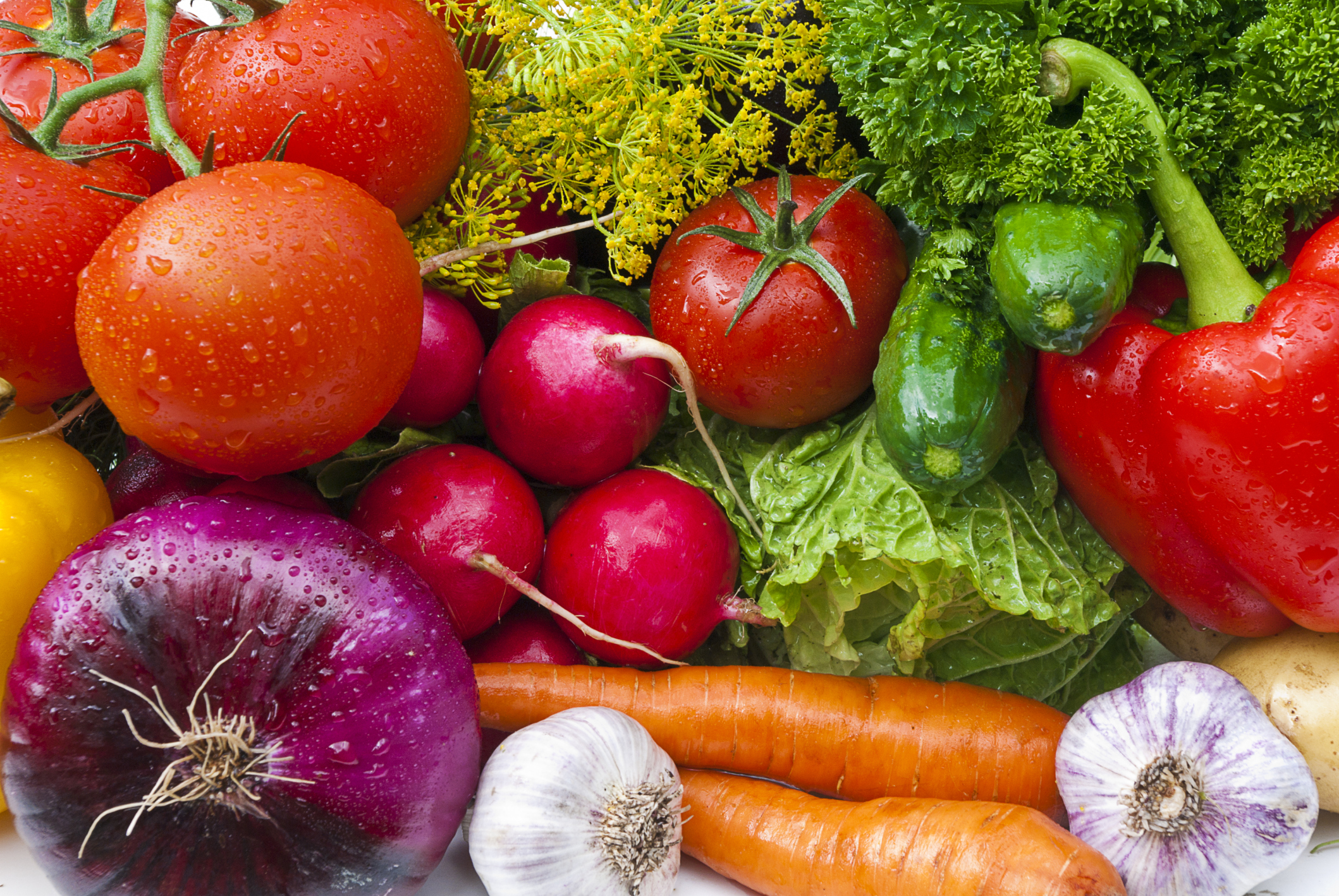 Das my best friend! Veggies! Even more nutritious than many types of fruit
