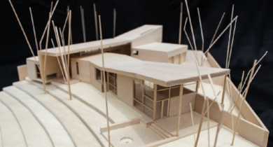 Basswood scaled model