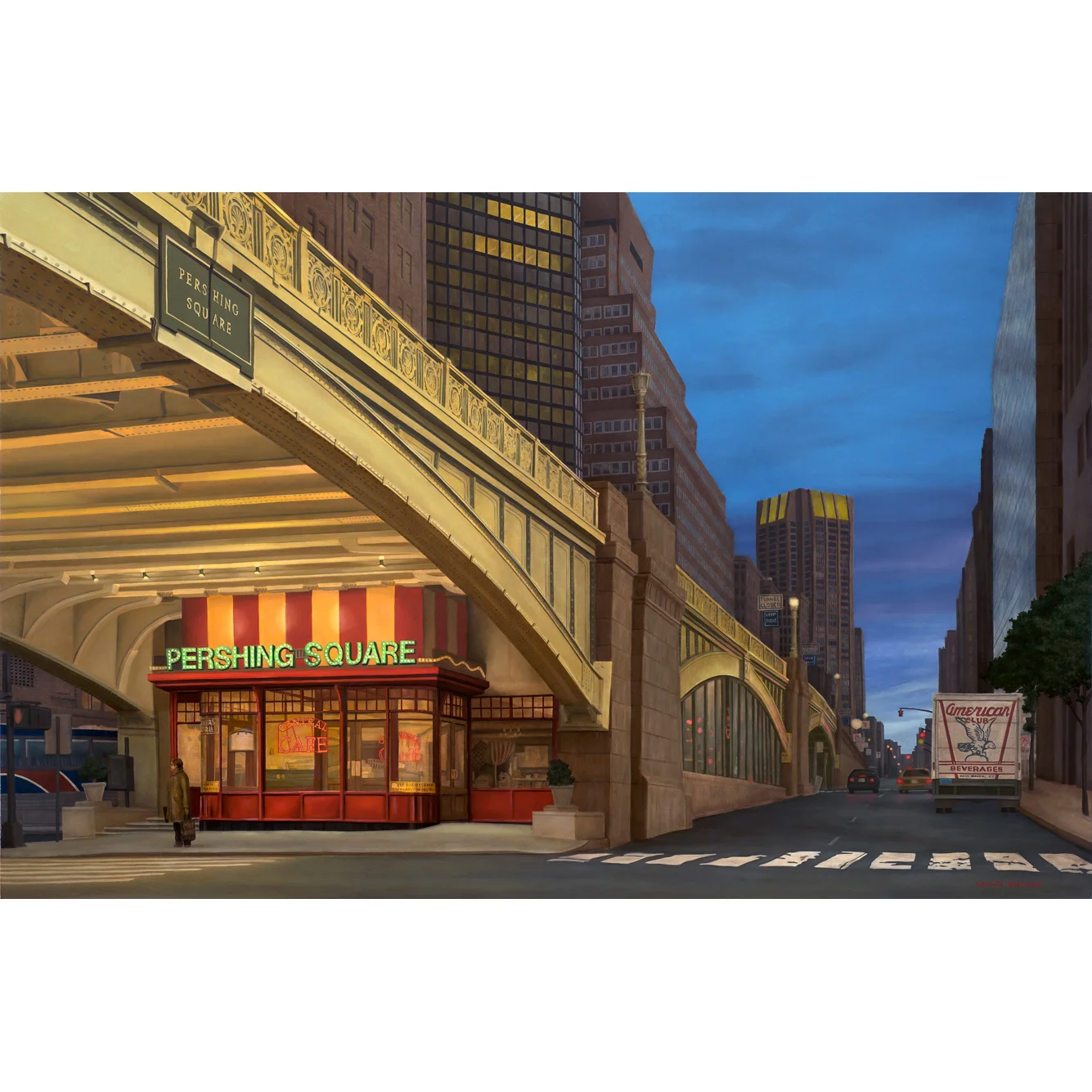 Pershing Square, New York Print
