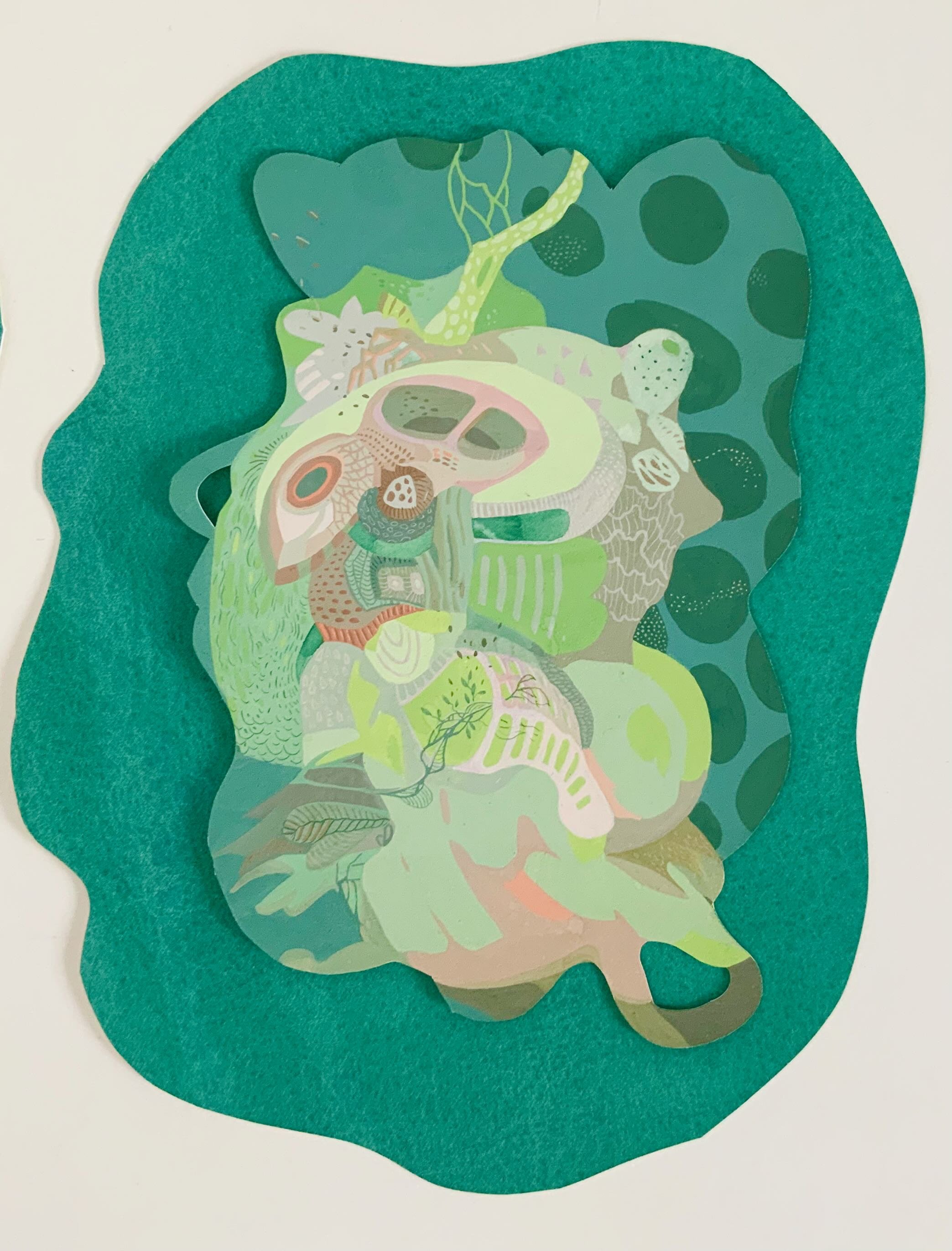 #027, 9" x 7"