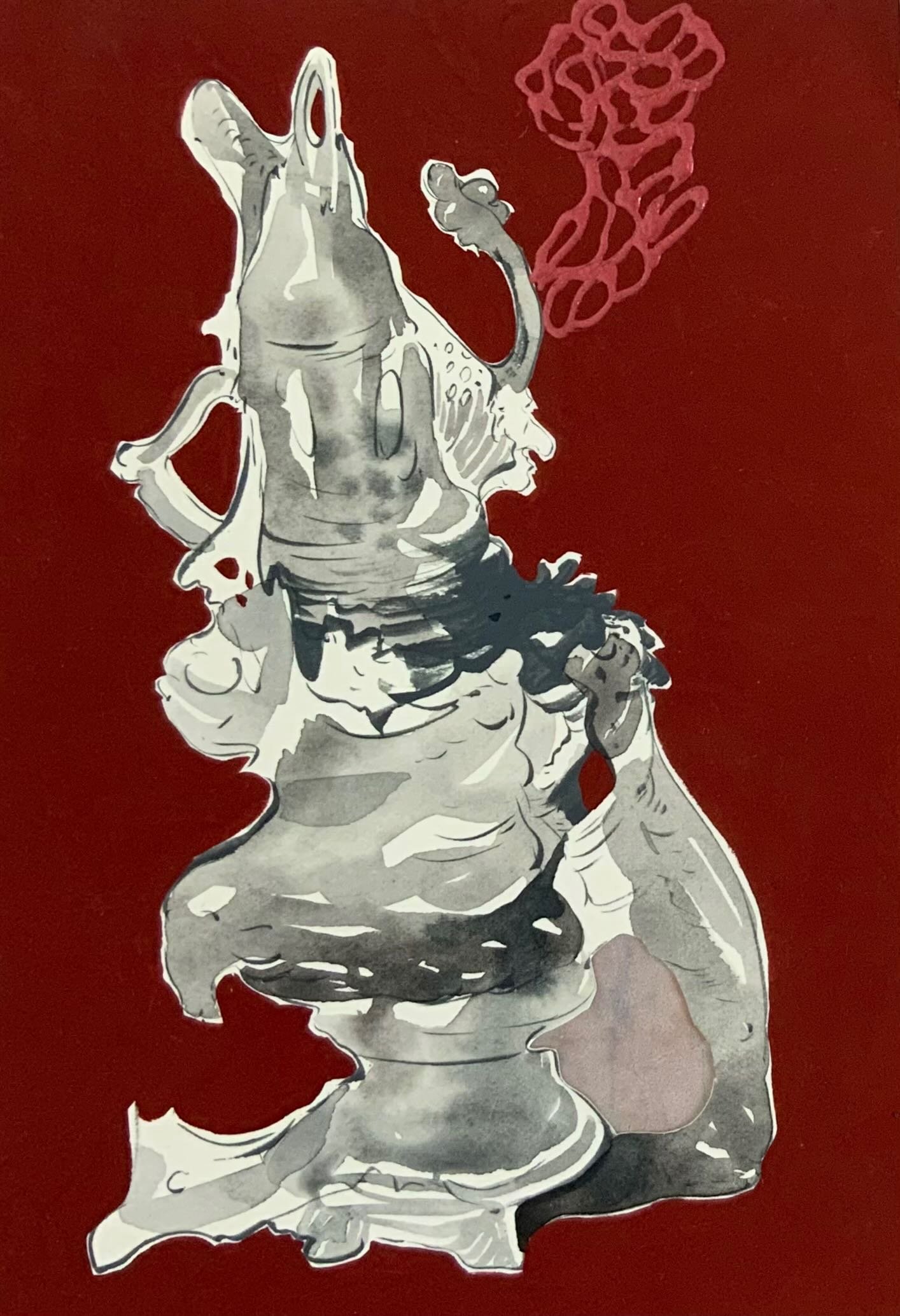 #039, 7" x 5"