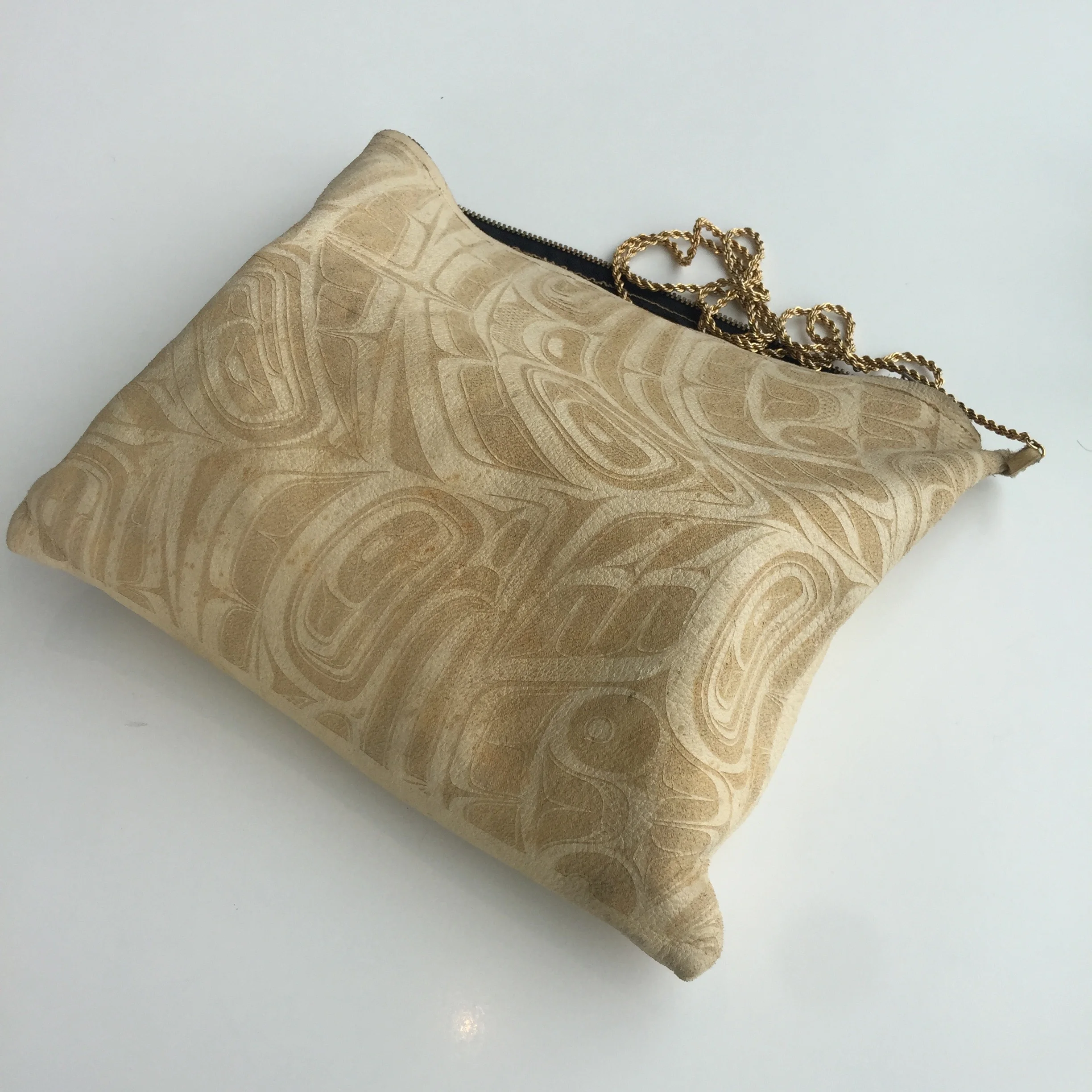 CUSTOM ORDER -BURNISHED DEERSKIN PURSE