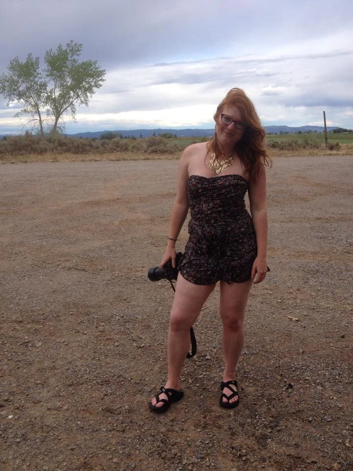 Me soaking wet from the lake shoot with my Mermaids! Burrr