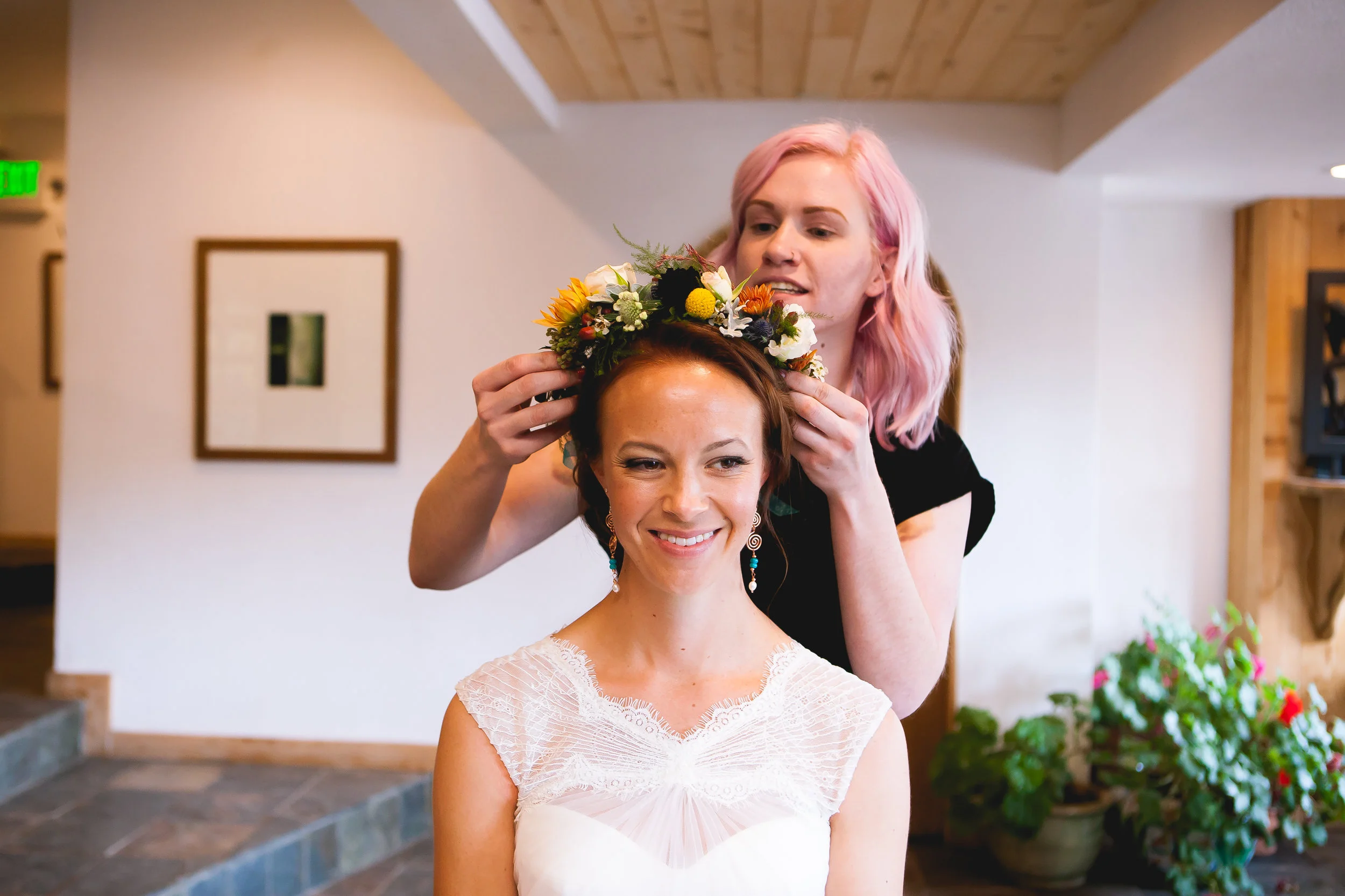 april's garden arm band for bride autumn floral wedding bridal flowers durango florist durango wedding