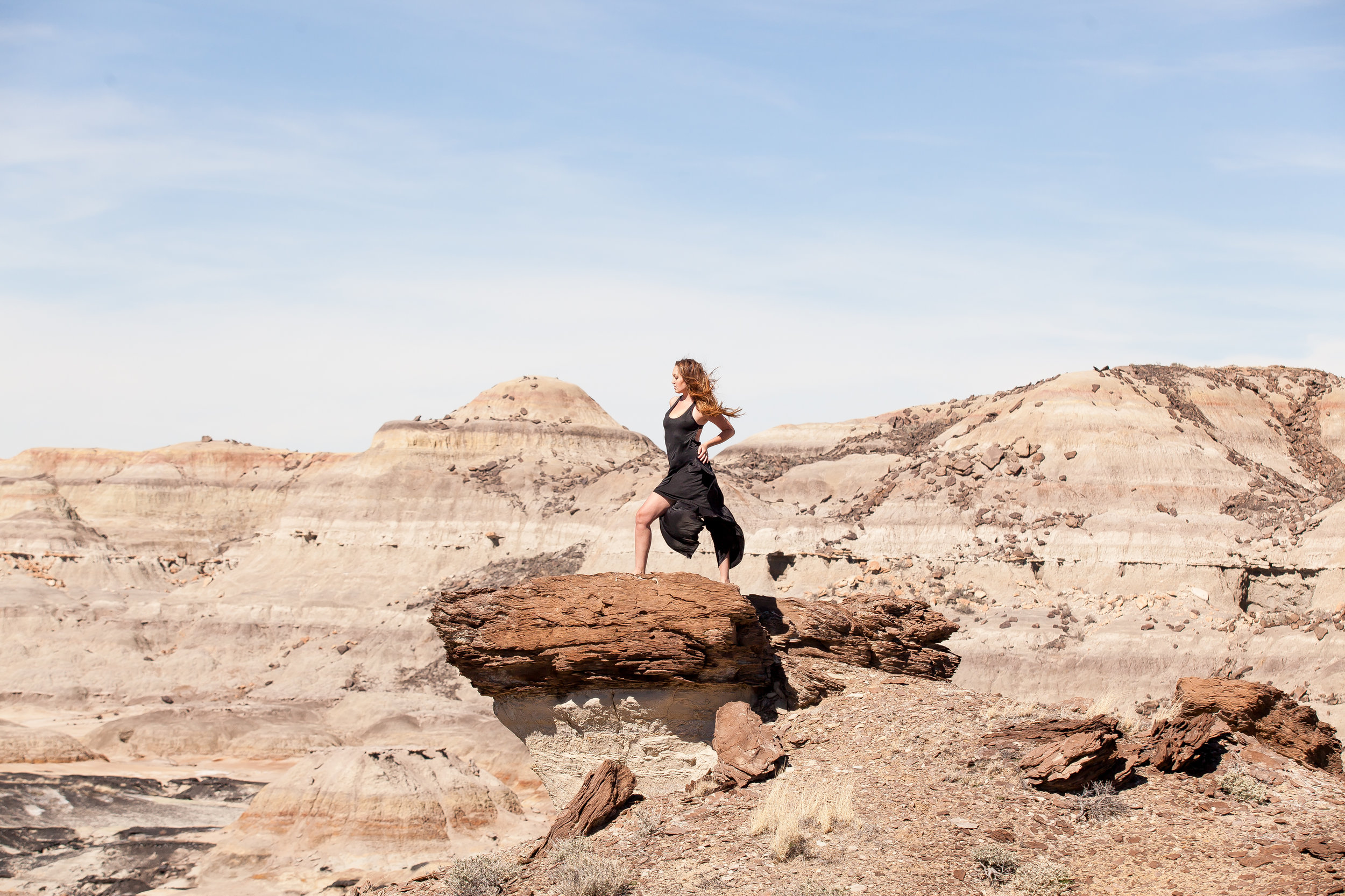 Bisti Badlands Boudoir By Durango Boudoir Photographers Alexi Hubbell Photography