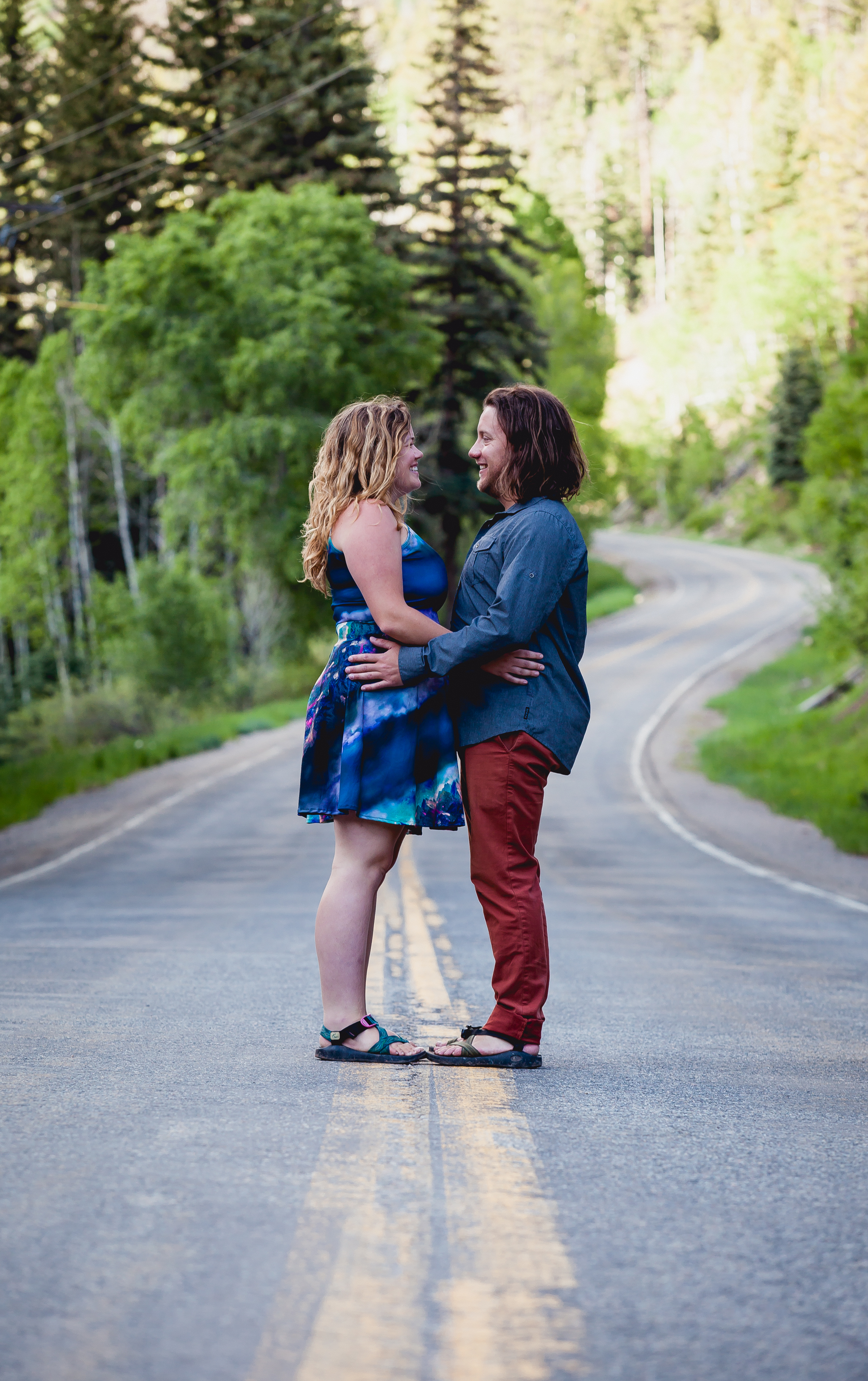 Durango Colorado Wedding Photographers, Engagement photos by Alexi Hubbell Photography, Paddle Boarding Engagement photos