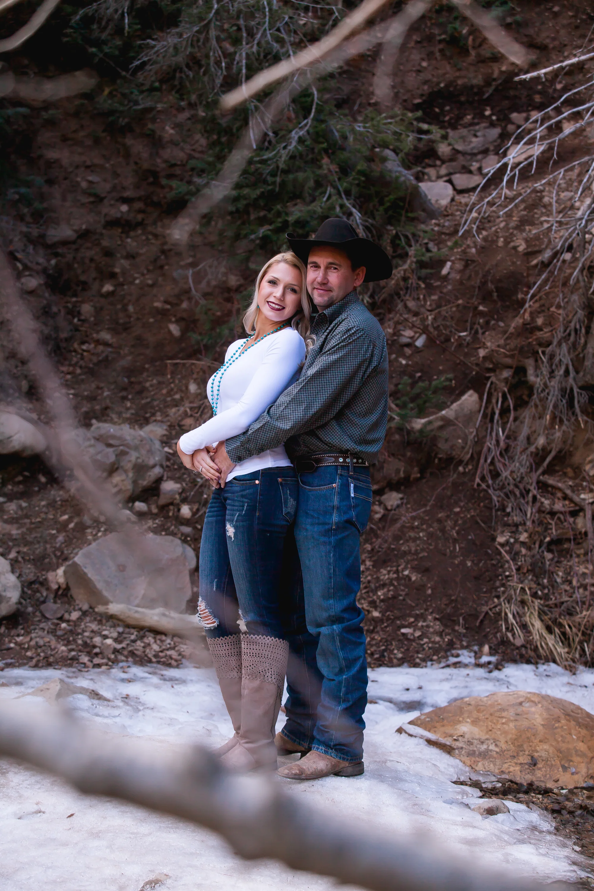 Rustic Engagement Photos Durango Photographer Alexi Hubbell