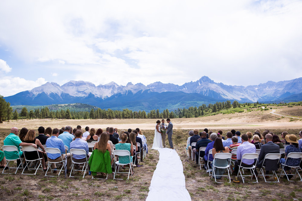 TELLURIDE, OURAY, RIDGWAY WEDDING TOP OF THE PINES SECRET GARDEN BED AND BREAKFAST