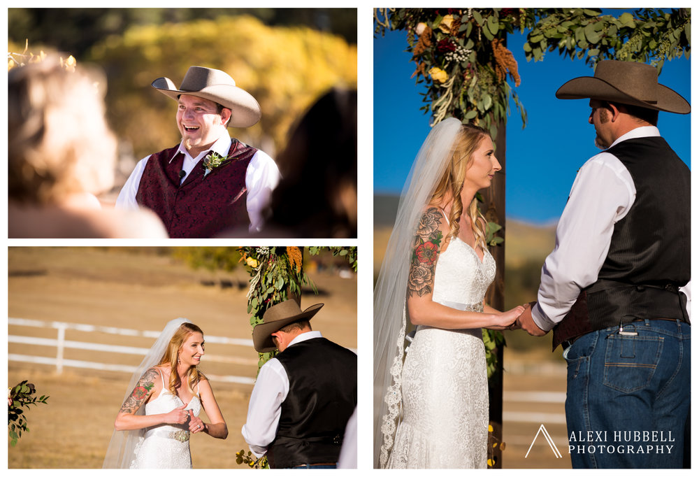 Mancos COLORADO wedding echo basin ranch  Fall wedding Durango