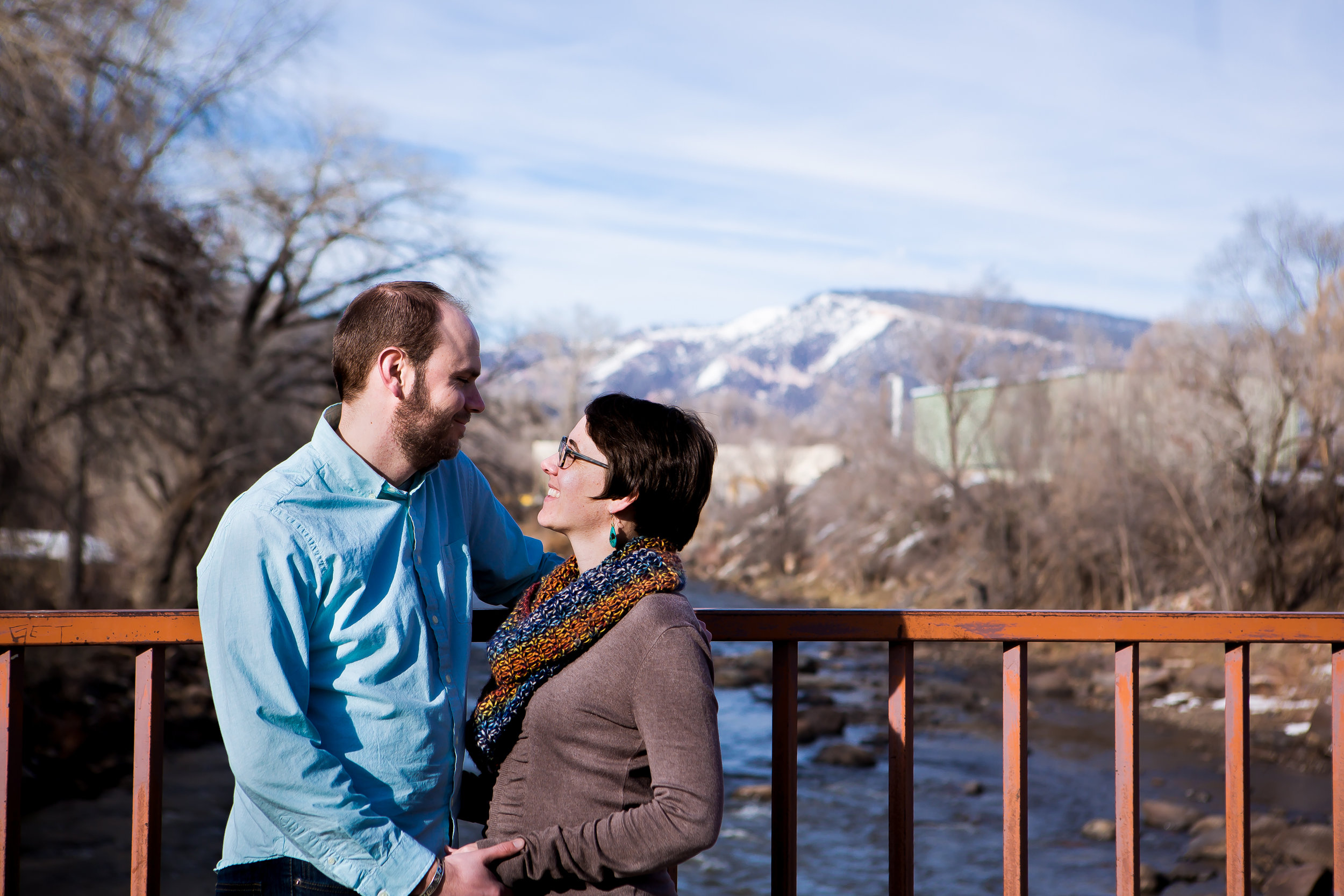 Durango Colorado Wedding, Engagement Photographer   Animas River Trail