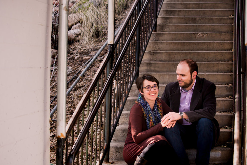 Animas River Trail Engagement Photos