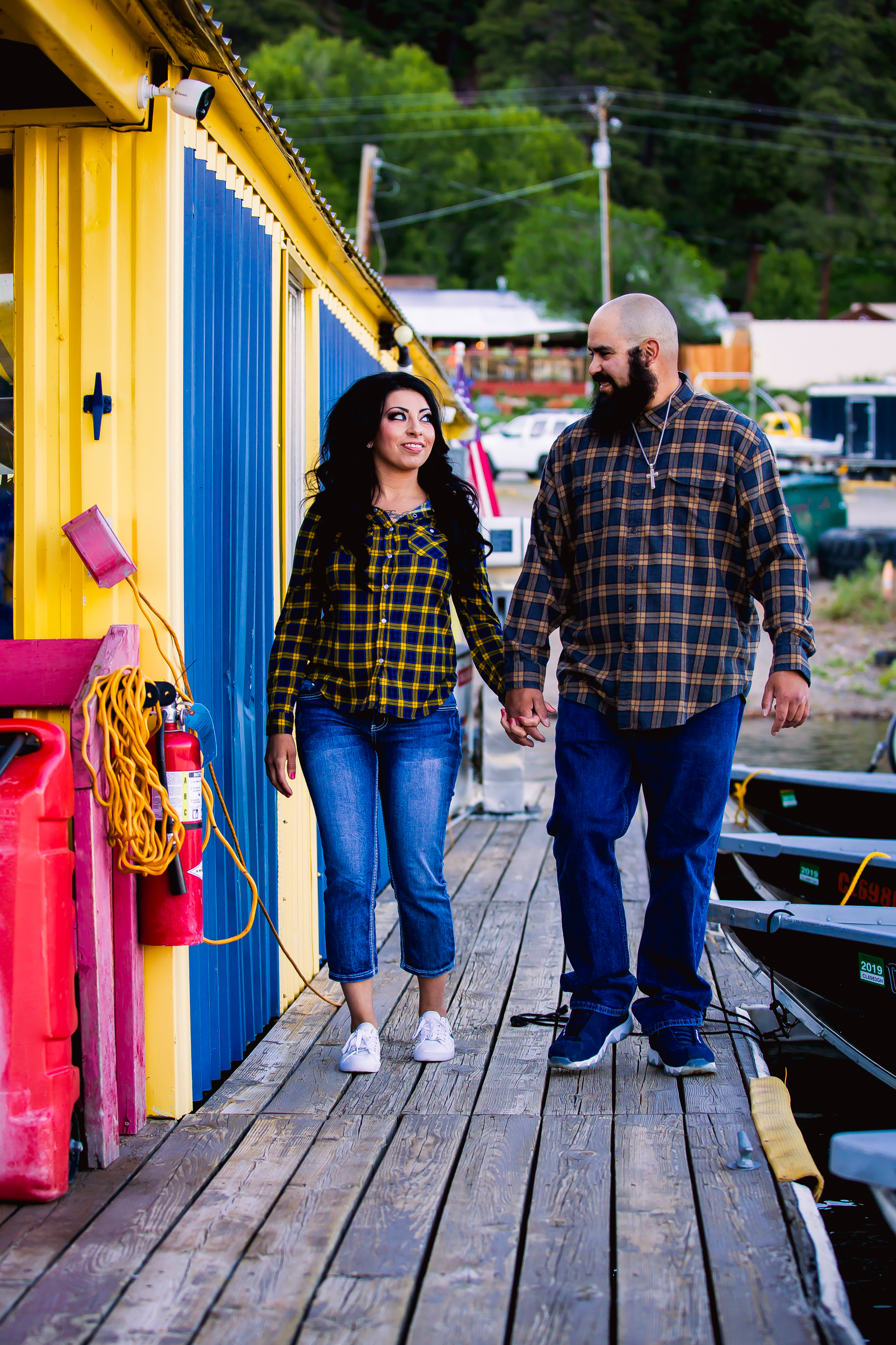 Vallecito Fishing Engagement Session: Brittany + Jason