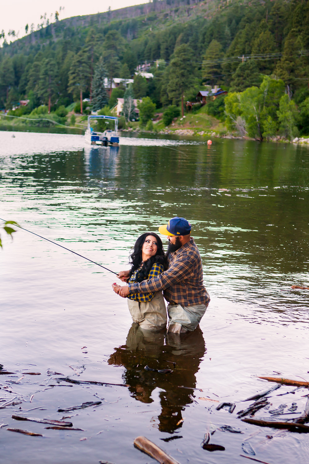 Vallecito Fishing Engagement Session: Brittany + Jason