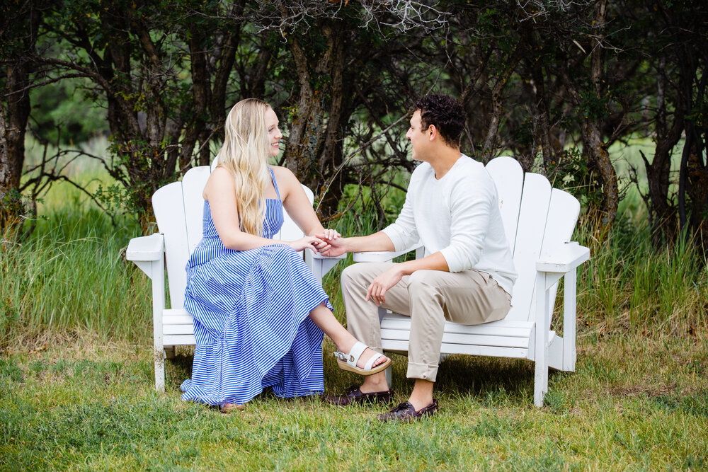 proposal and engagement photos durango colorado
