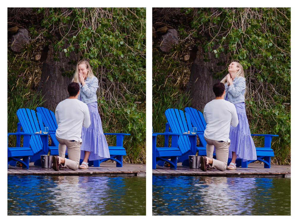 Proposal at Blue Lake Ranch, Durango, Colorado