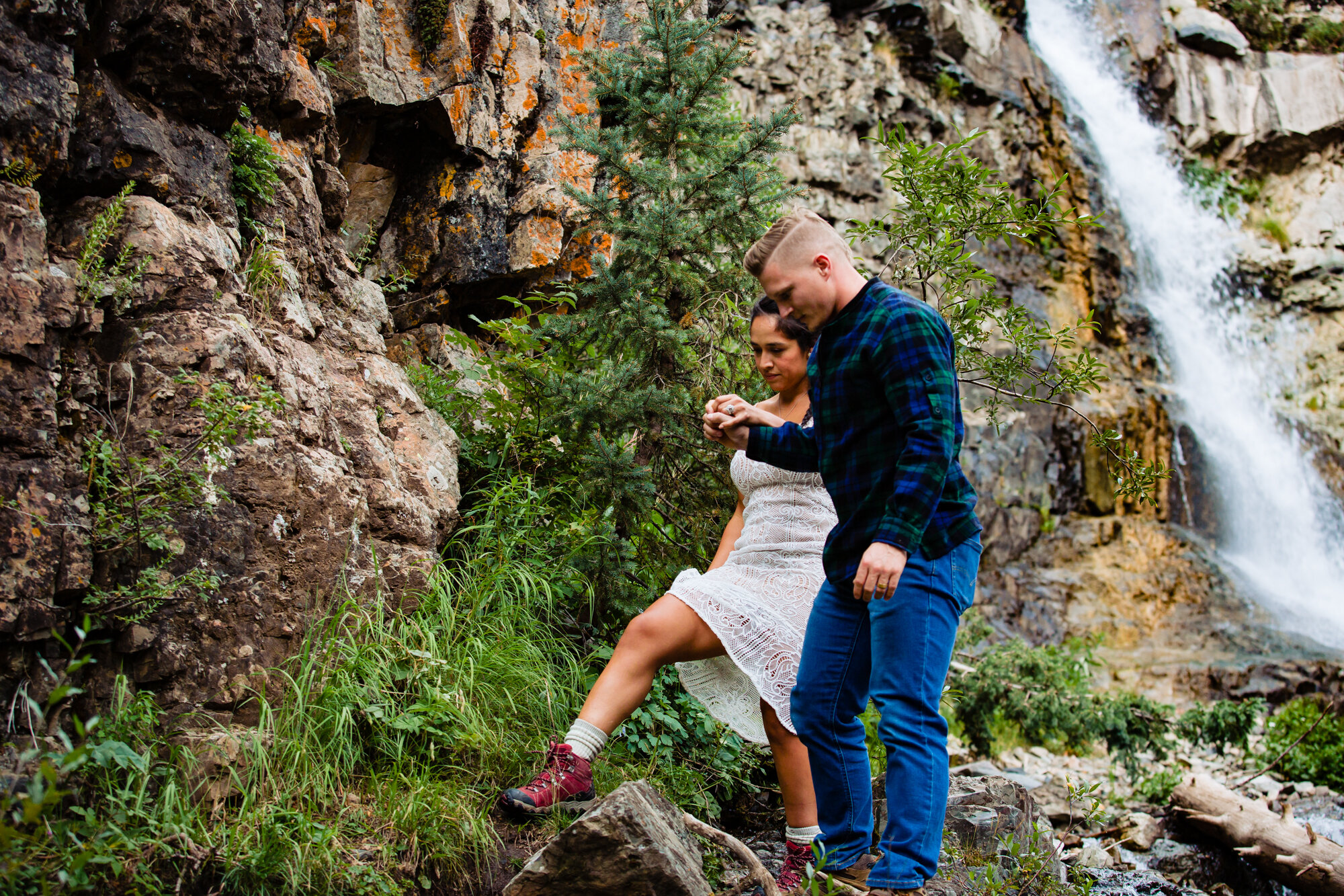 Adeventure elopement Durango Colorado