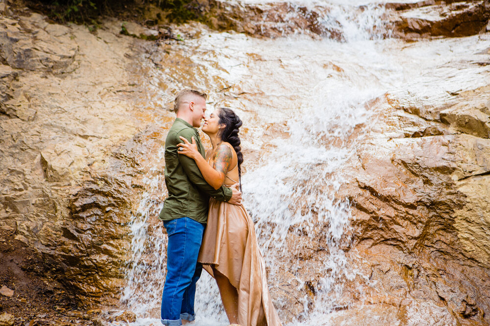 Waterfall San Juan Forest - Alexi Hubbell Photography