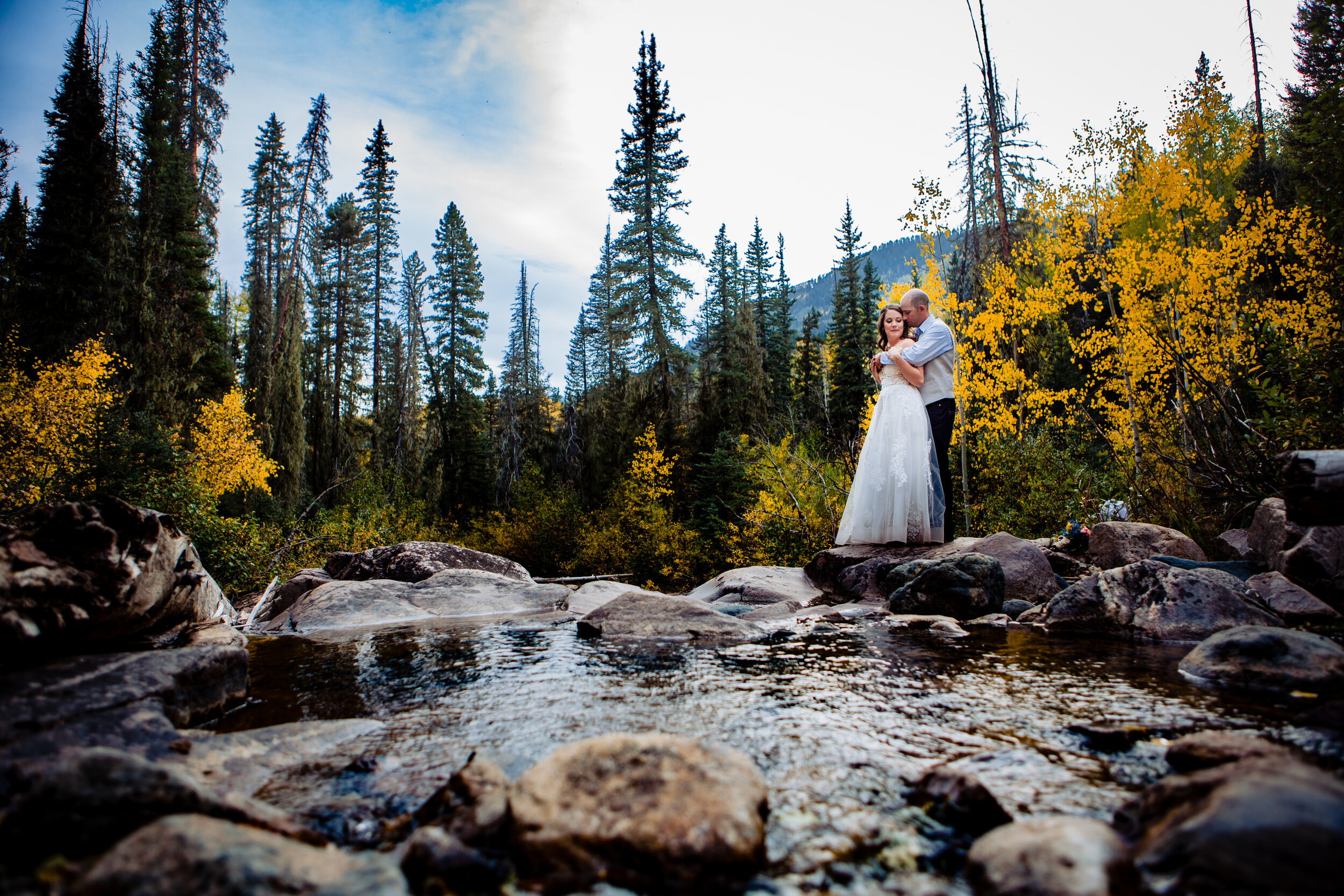  Fall wedding  Durango, Colorado  Cascade Canyon Durango  ©Alexi Hubbell Photography 2020 