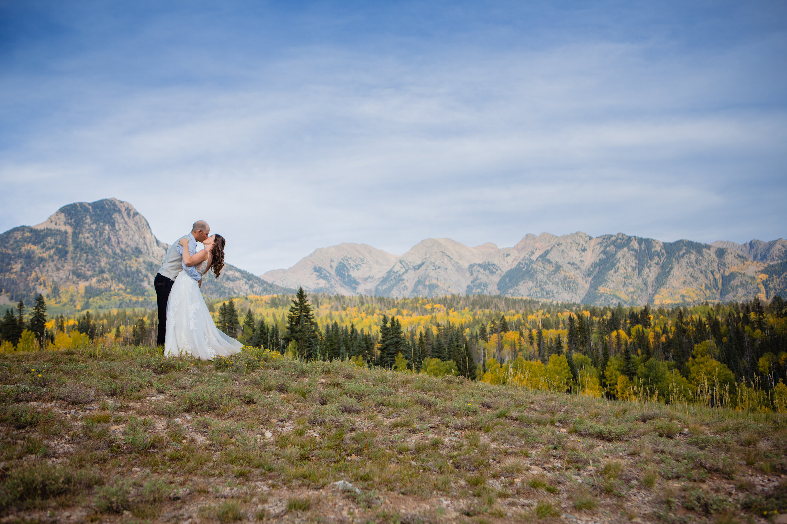  Fall wedding  Durango, Colorado  Cascade Canyon Durango  ©Alexi Hubbell Photography 2020 