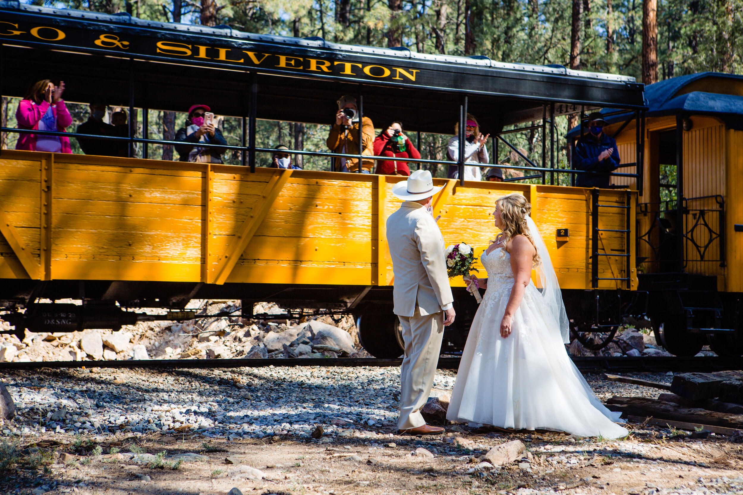 Durango and Silverton Train Wedding Elopement