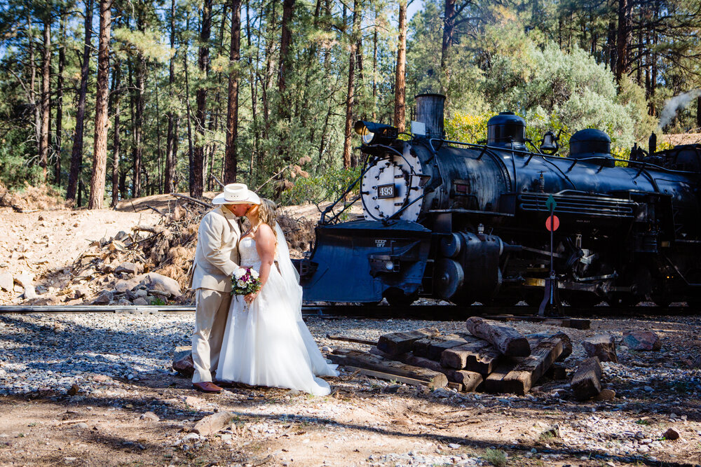 Durango and Silverton Train Wedding Elopement