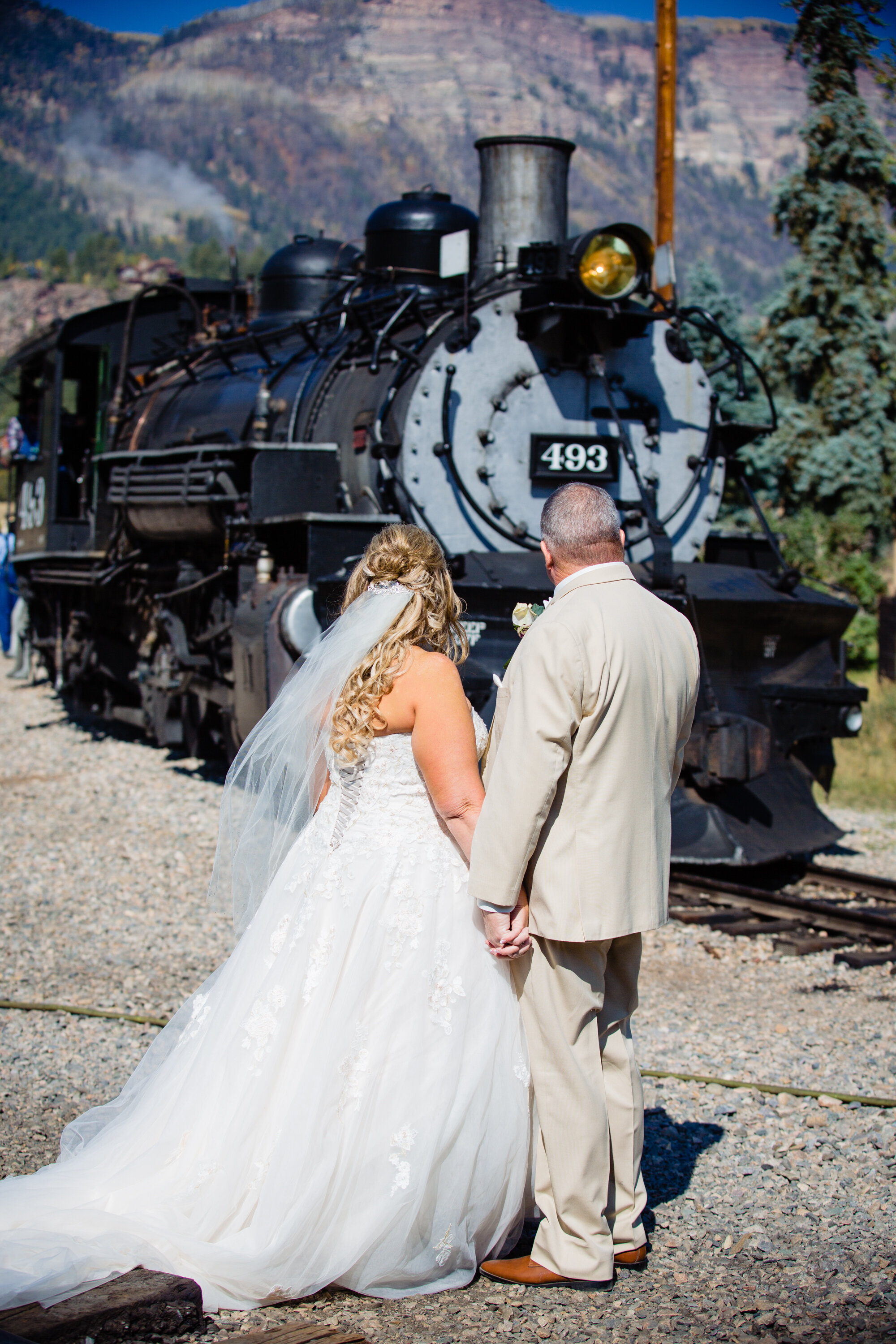 Durango and Silverton Train Wedding Elopement
