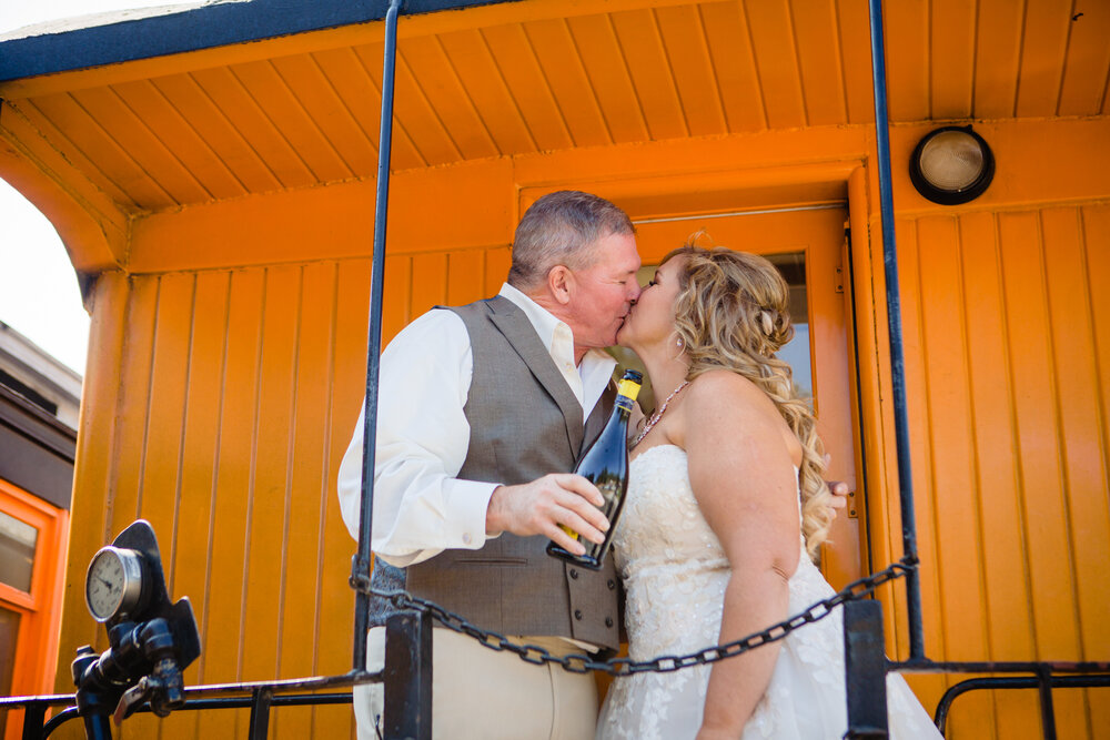 Durango and Silverton Train Wedding Elopement